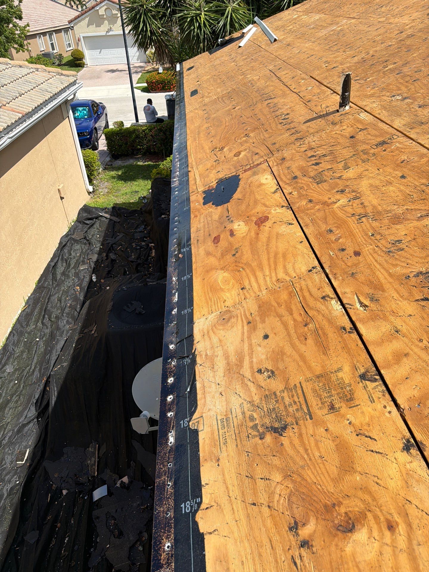 Tile Roof Replacement and Sheathing Repair in Boynton Beach by Aastro Roofing