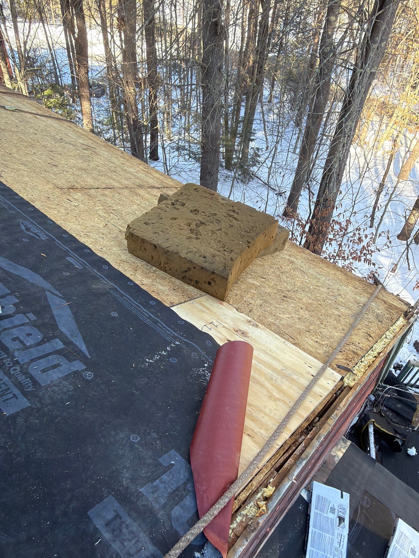 Strafford New Hampshire - IKO Roof Install by Tall pine roofing