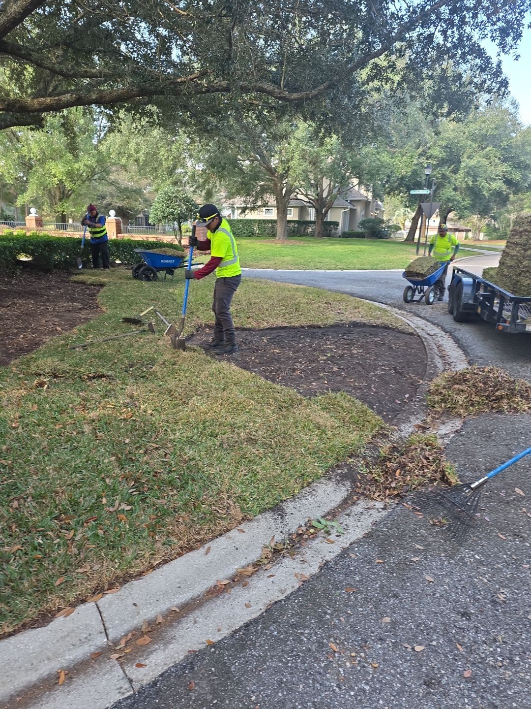 Courtyards of Deerwood | Sodding Work by ProGreen Services