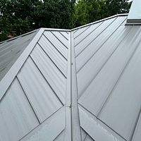 24ga 1" Nail-Strip Slate Gray  by Total Roofing System The Metal Roof Experts