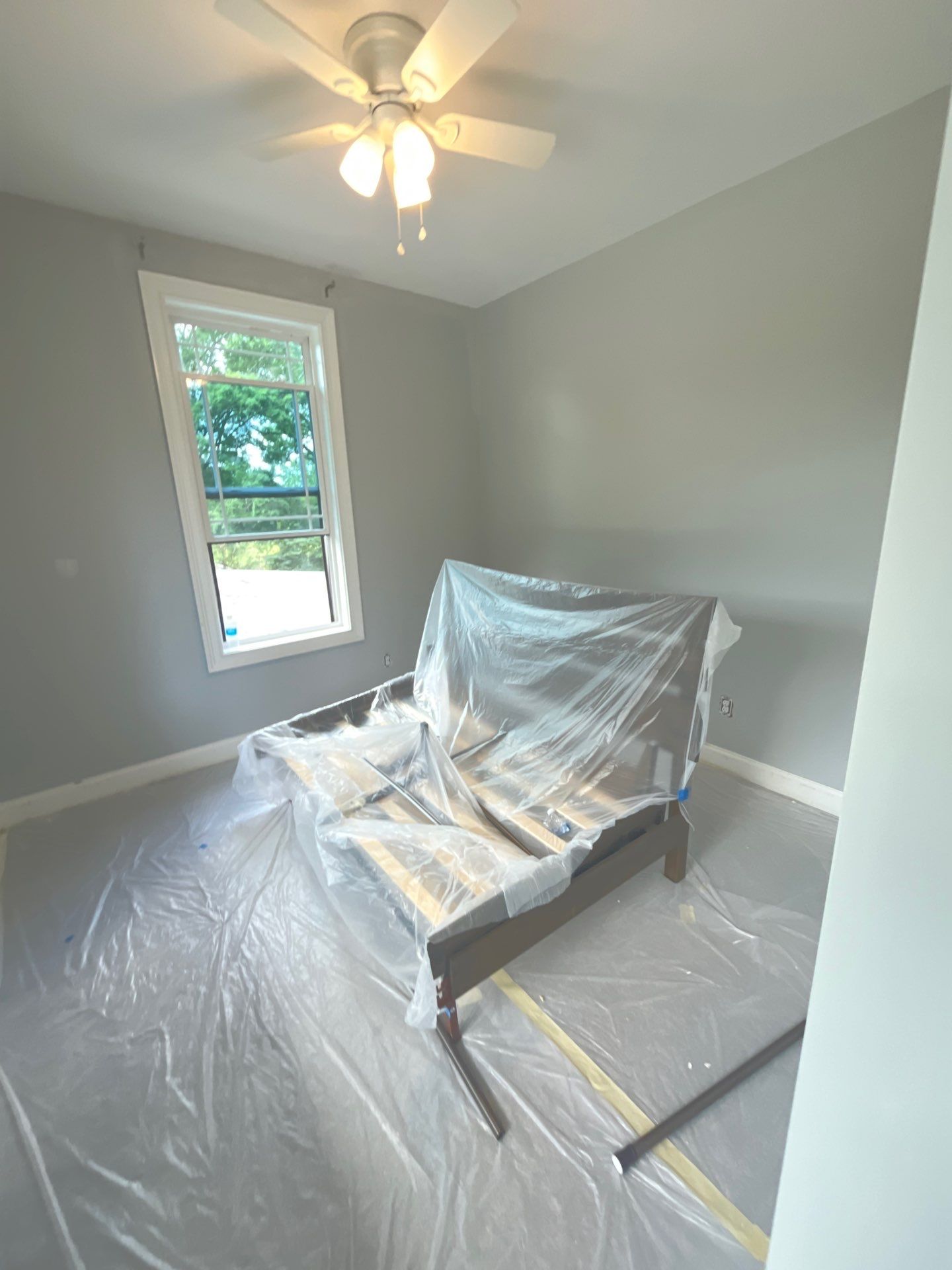 Interior Fresh Coat of paint & Deck stain by GonzalezPainters & Contractors Inc