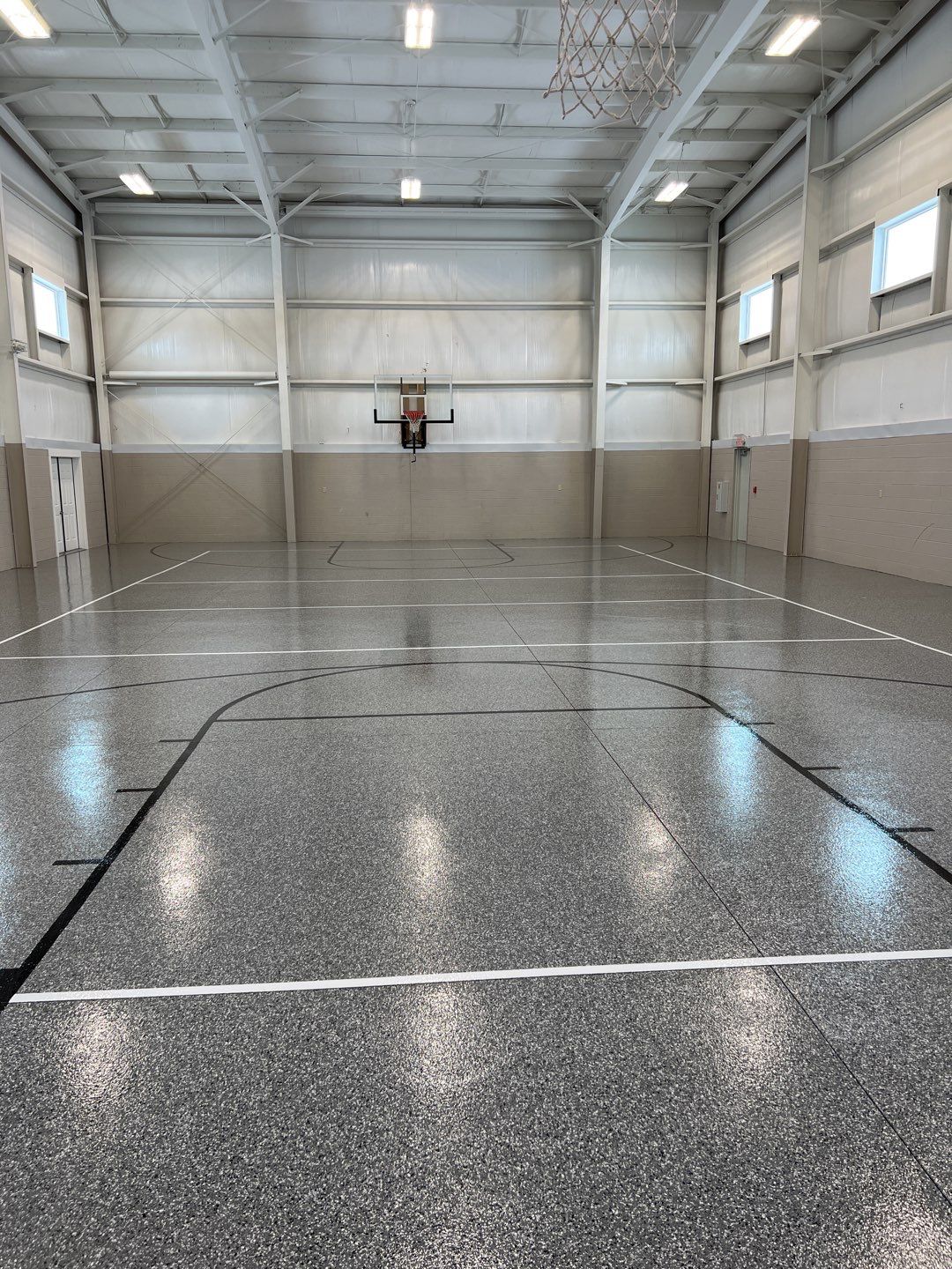 Commerical  using Smoke  by Fantastic Floors by Miller Custom Exteriors 