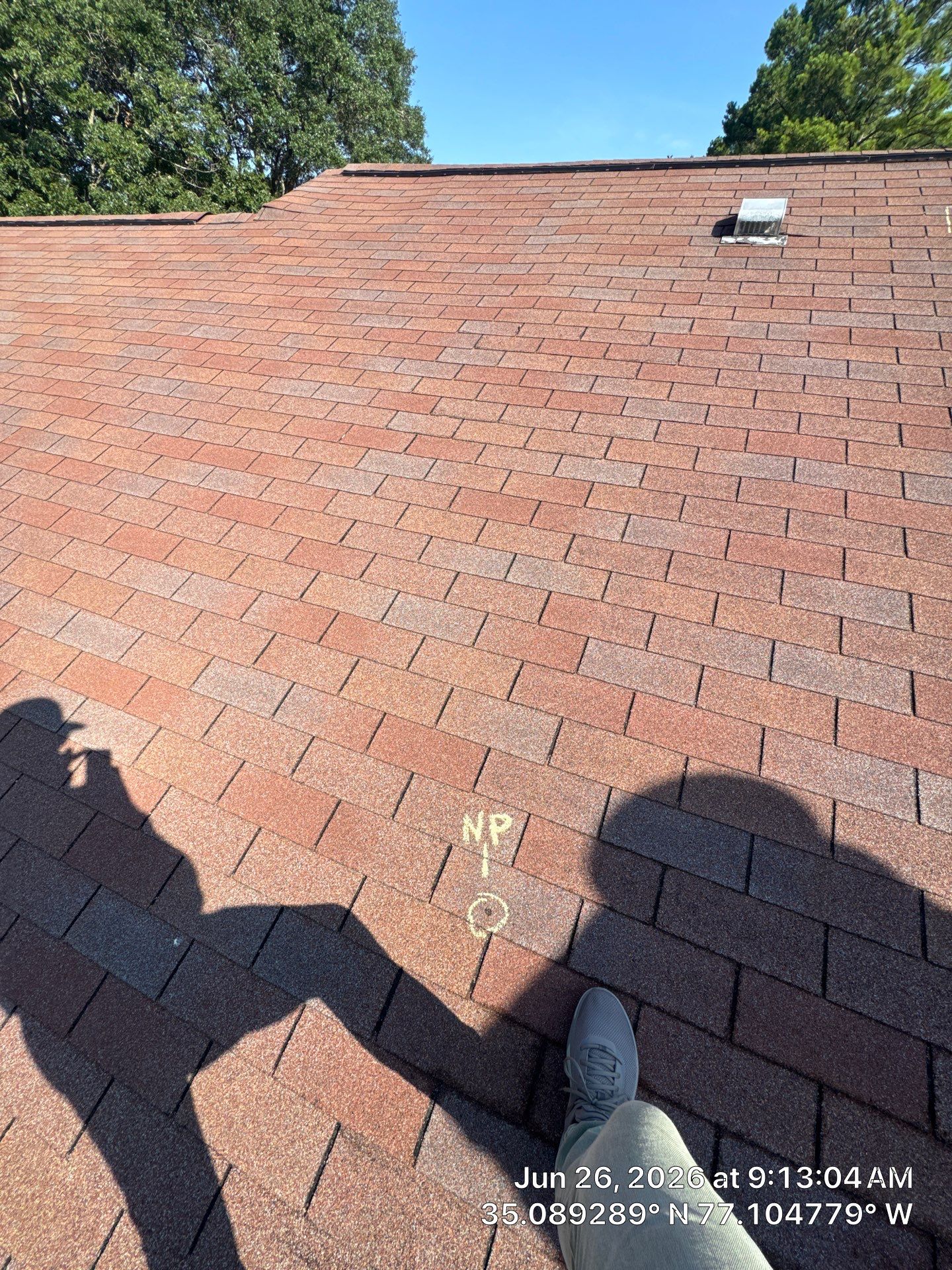 Professional Roof Inspection Report for Real Estate Transaction in New Bern by North Carolina Roofs