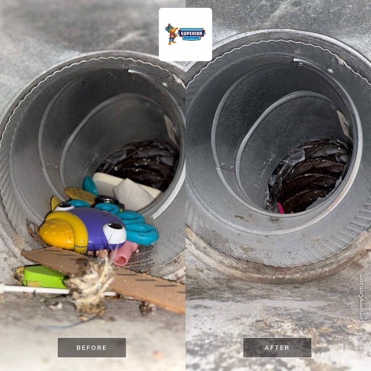 Air Duct Cleaning With a Vacuum Truck in Beaver Falls, PA by Superior Air Duct Cleaning