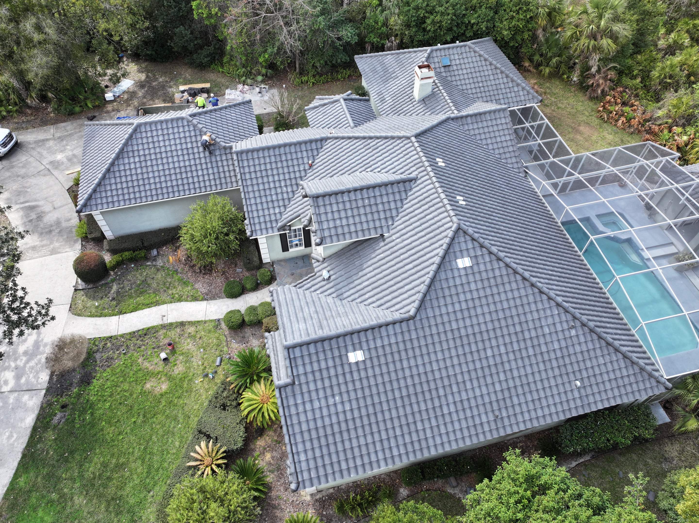 Eagle Barrel Tile - Lake Mary Florida  by David Patrick Roofing