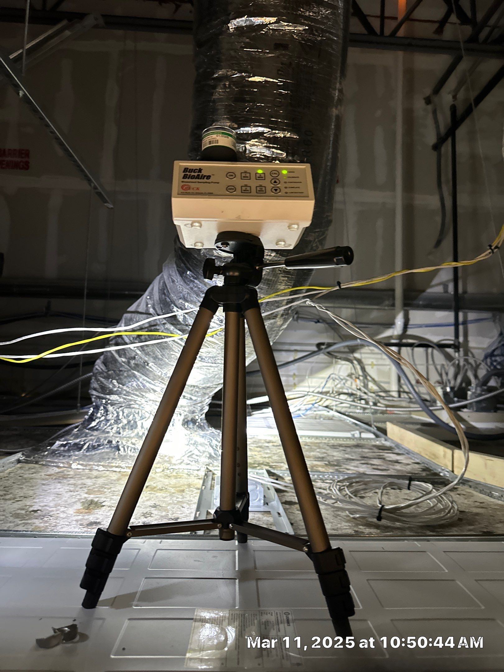 Indoor Environmental testing for a commercial complex due to poor construction and negative air pressure in the building by Building performance Solutions LLC