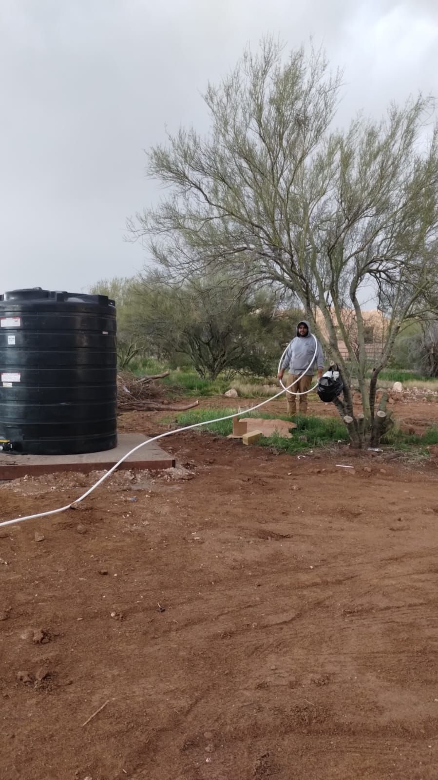 Project in New River by Mobile Home Installations