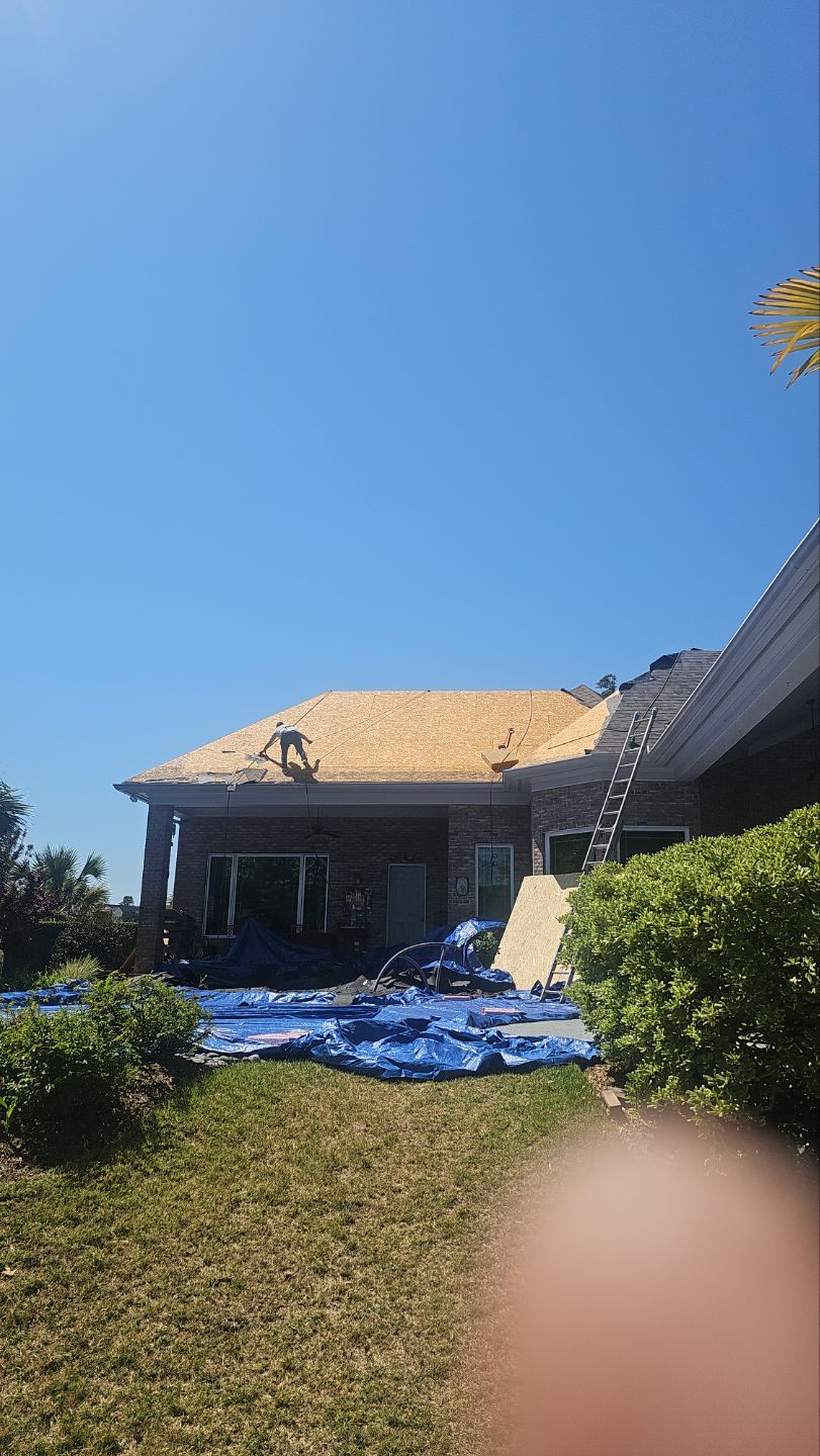 Residential Roofing Installation using Owens Corning Duration Midnight Plum by Indigo State Roofing