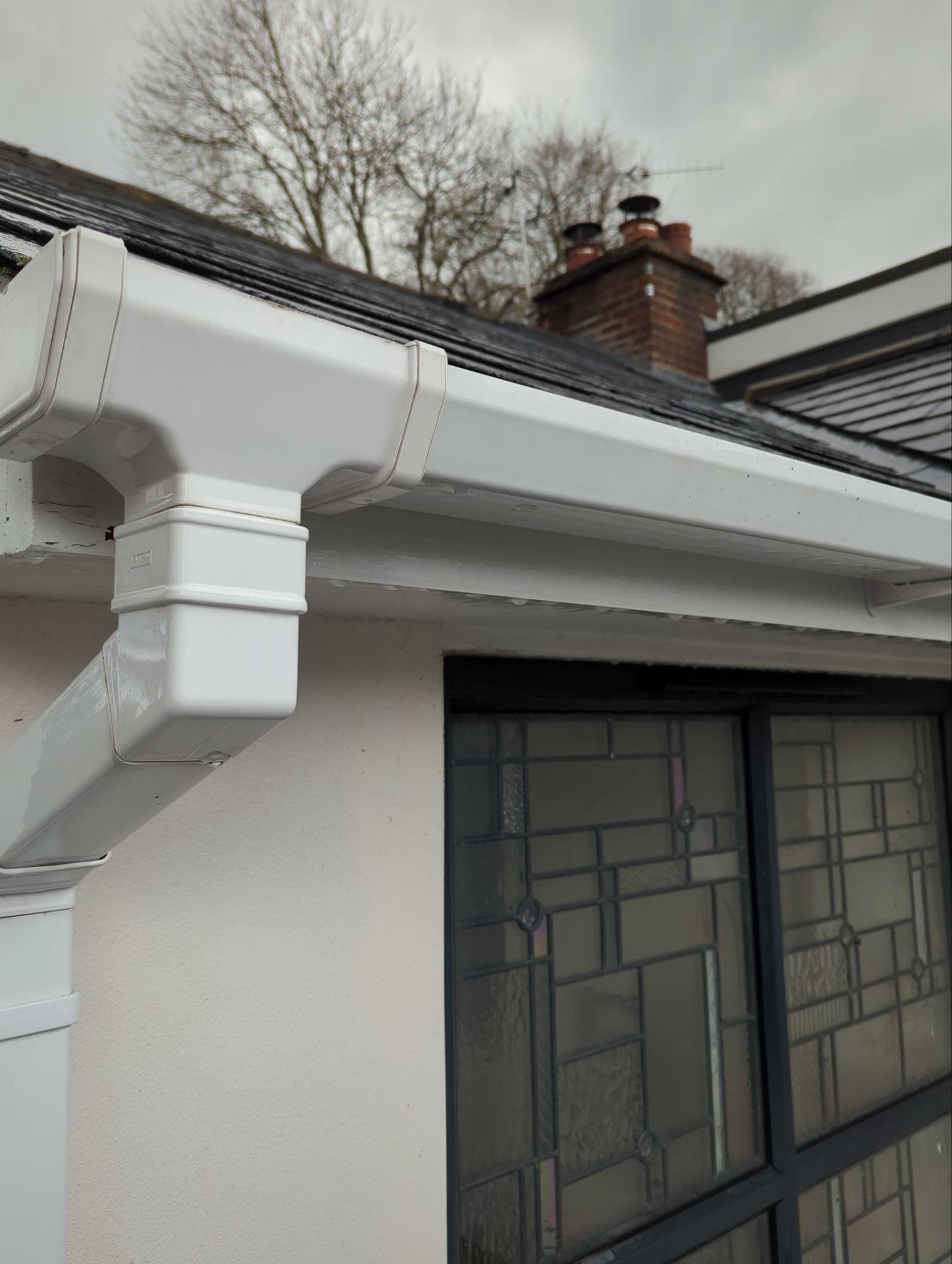 Render and patio clean using Softwash Equipment by Ges Exterior Cleaning ltd