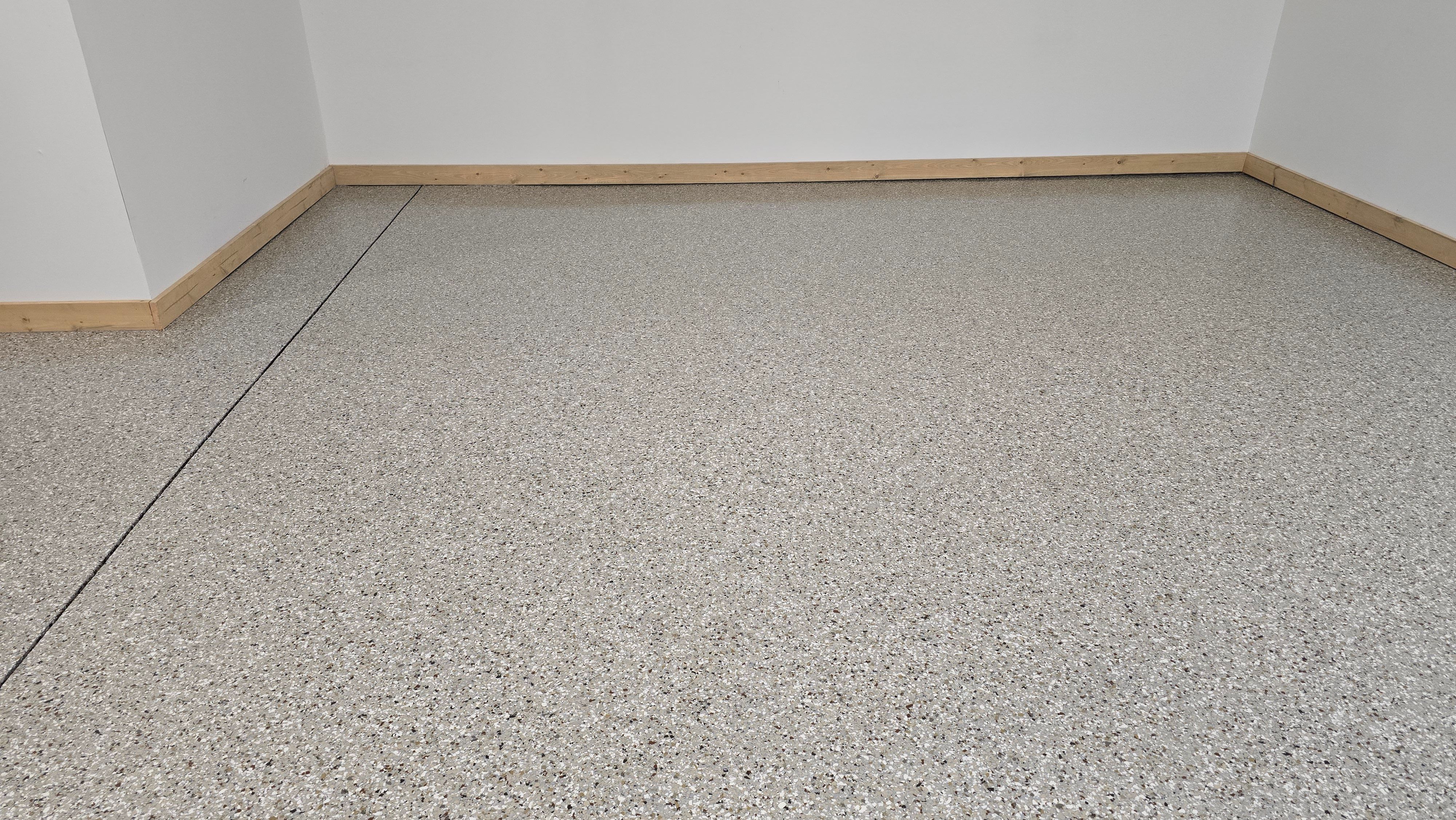 Garage using Creekbed by Elite Floor Solutions