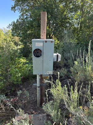 Bear Lake Cabin temp power #1
