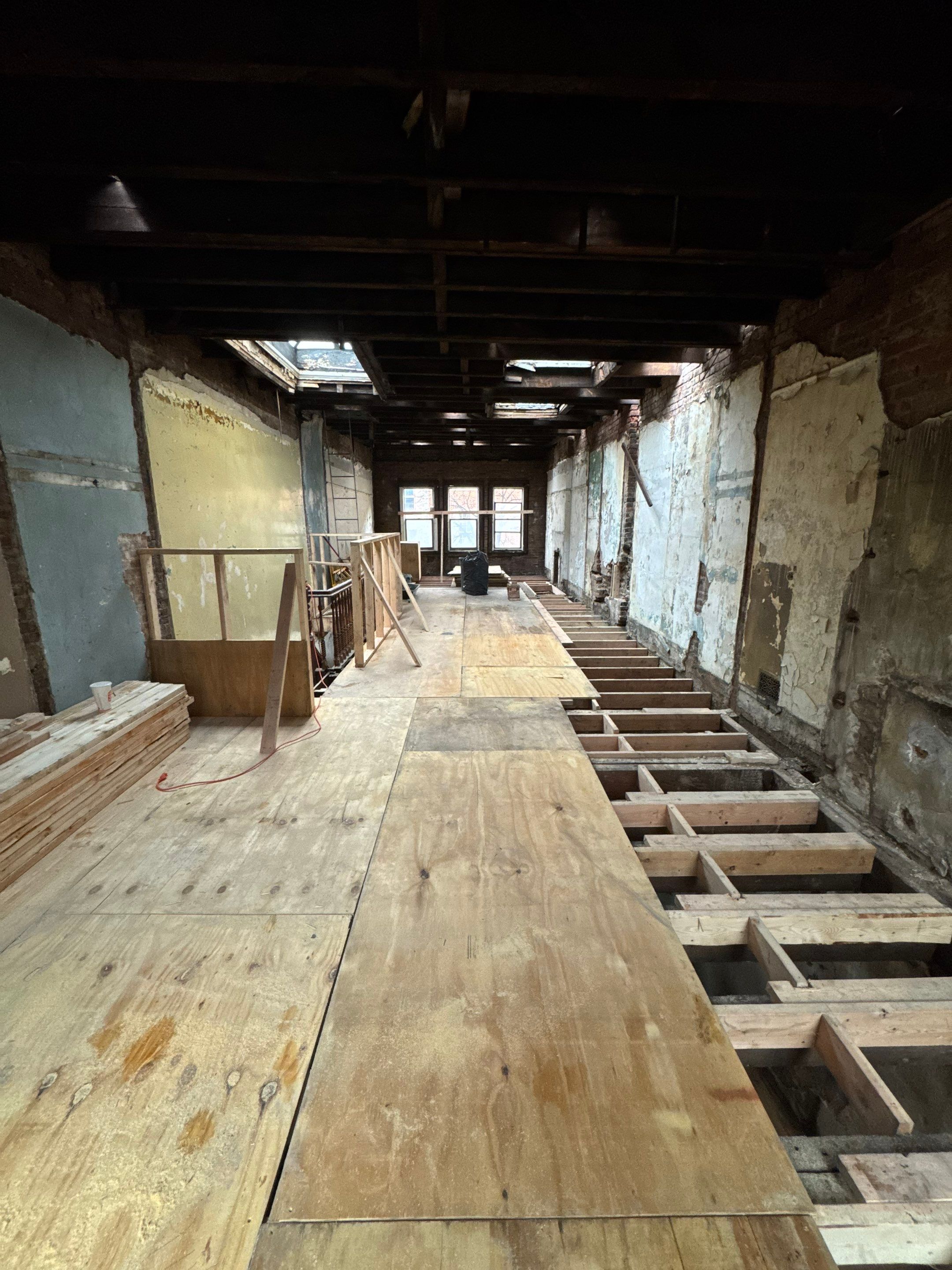 Major Remodel With Extension in Harlem by Omada Construction Corp