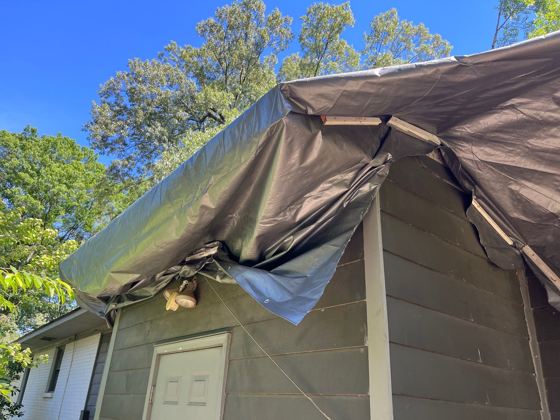 Tree Damage Restoration and Asphalt Shingle Roof Replacement in Memphis by Revival Roofing Services