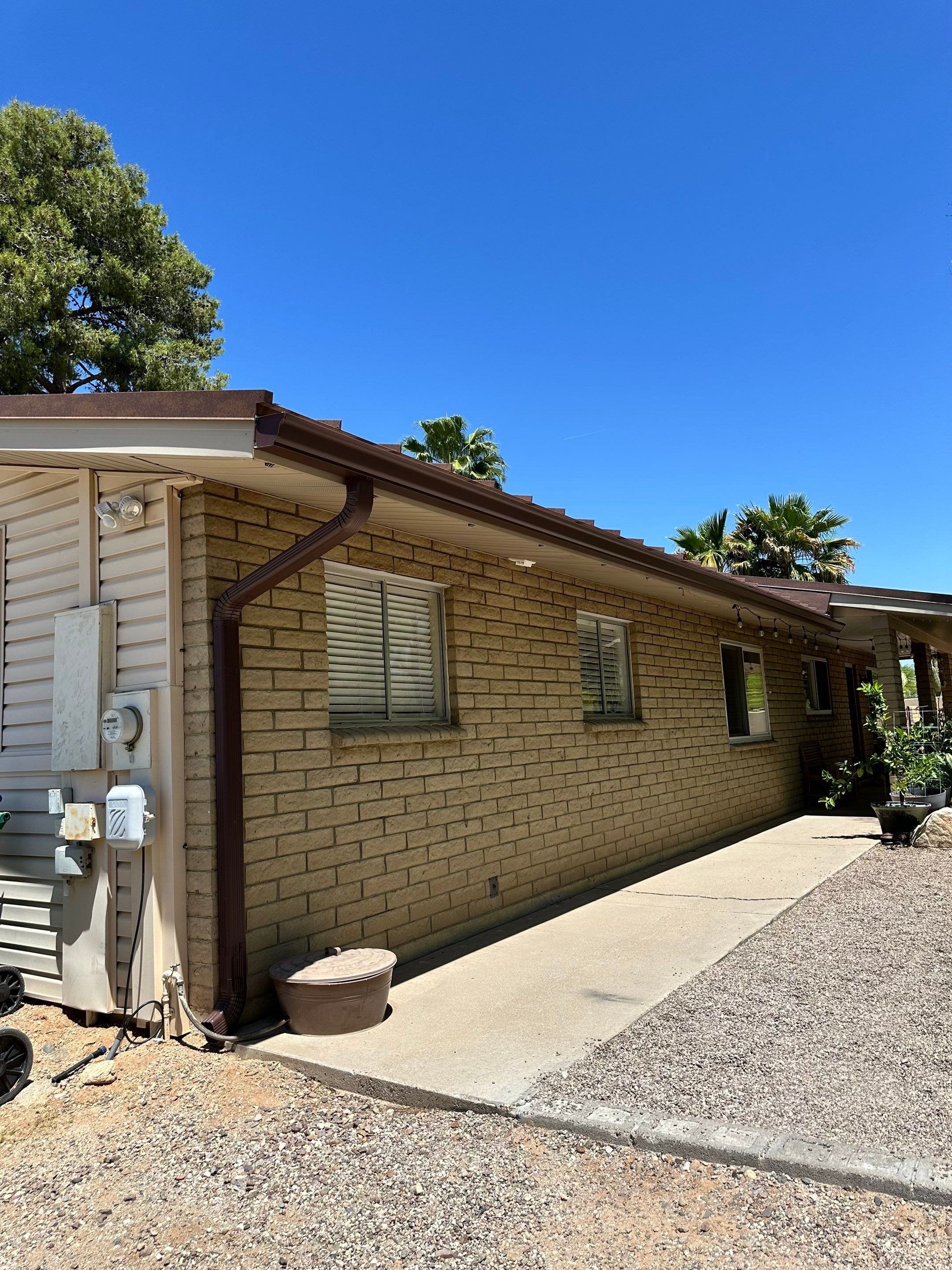 Weathered Rust Standing Seam by Reimagine Roofing