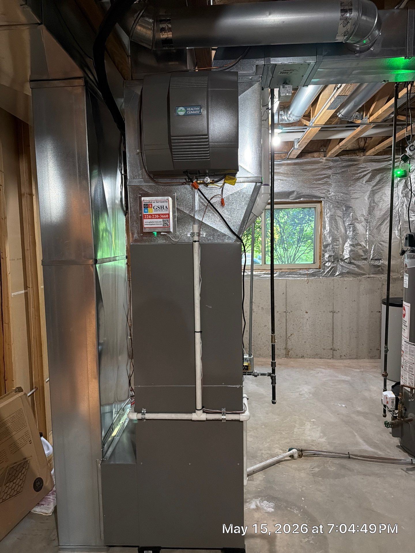 Lennox Elite EL297V Furnace & EL15KC1 Air Conditioner Installation – Spring Grove, IL | GSHA Services, LTD by GSHA Services LTD