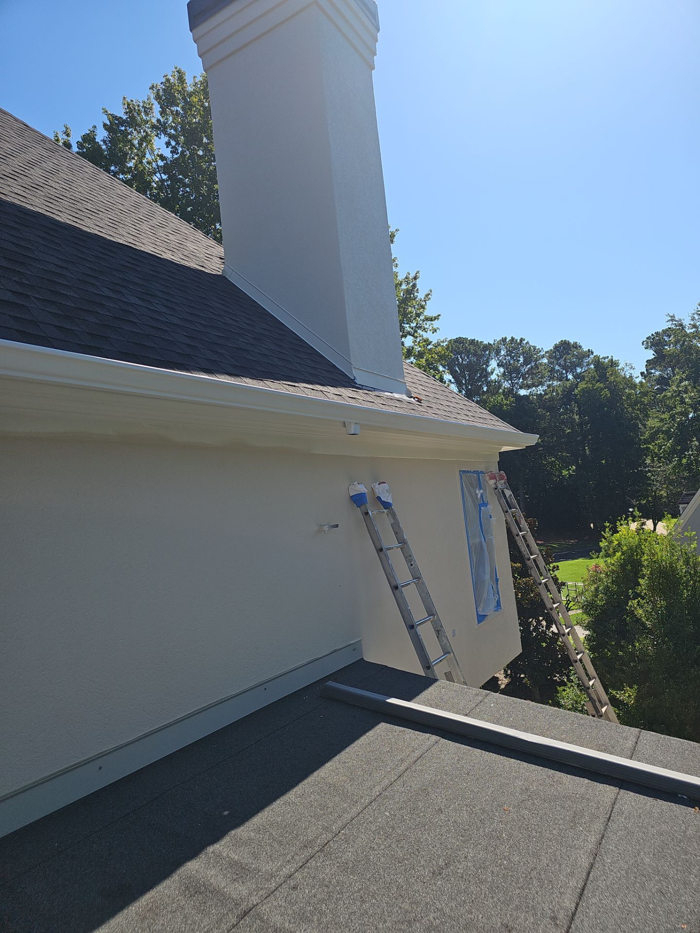 Exterior Transformation in Jonhs Creek by Atlanta's Paint Doctor