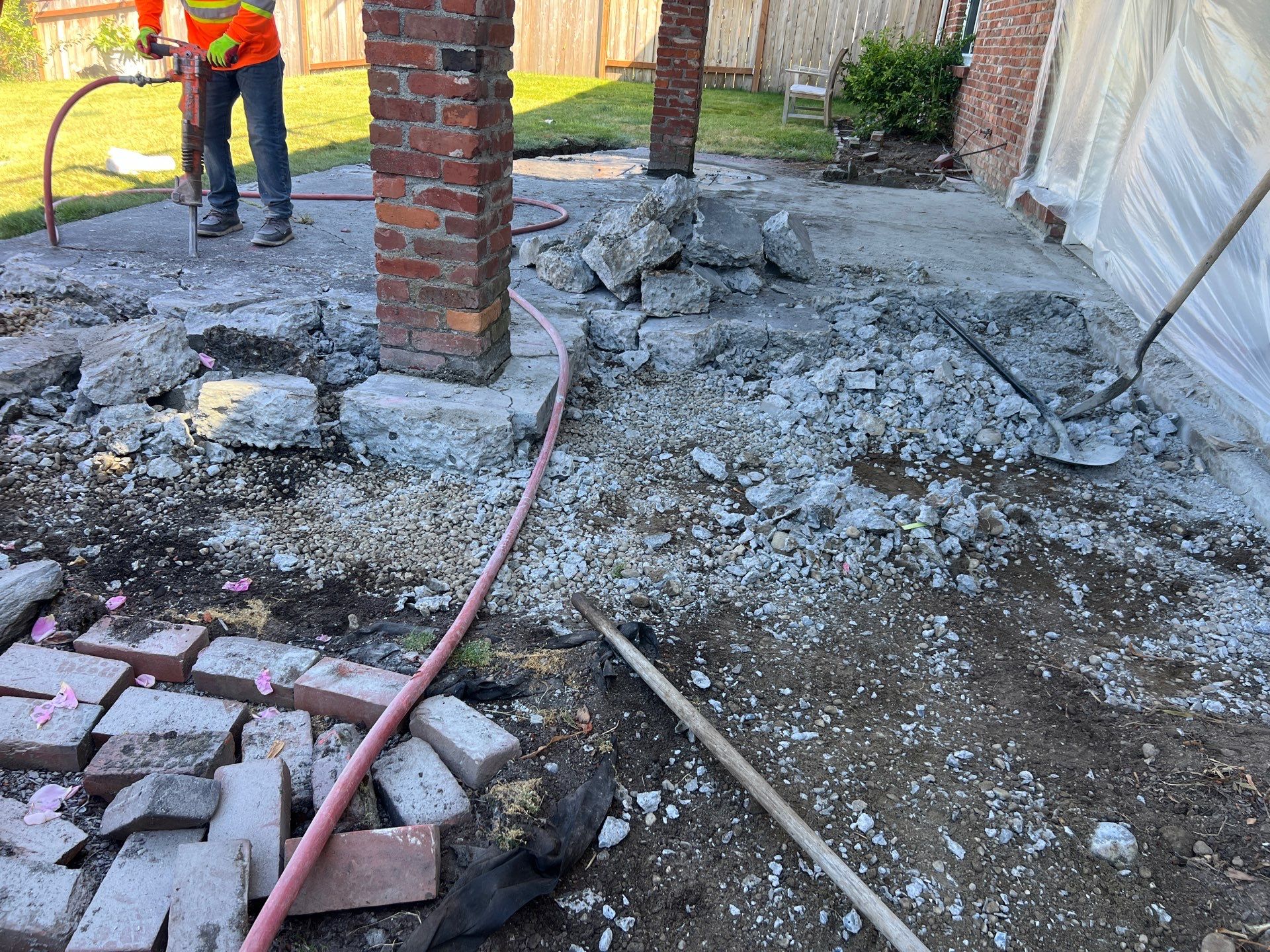 Susan | Concrete Patio by Jireh Asphalt & Concrete Inc 