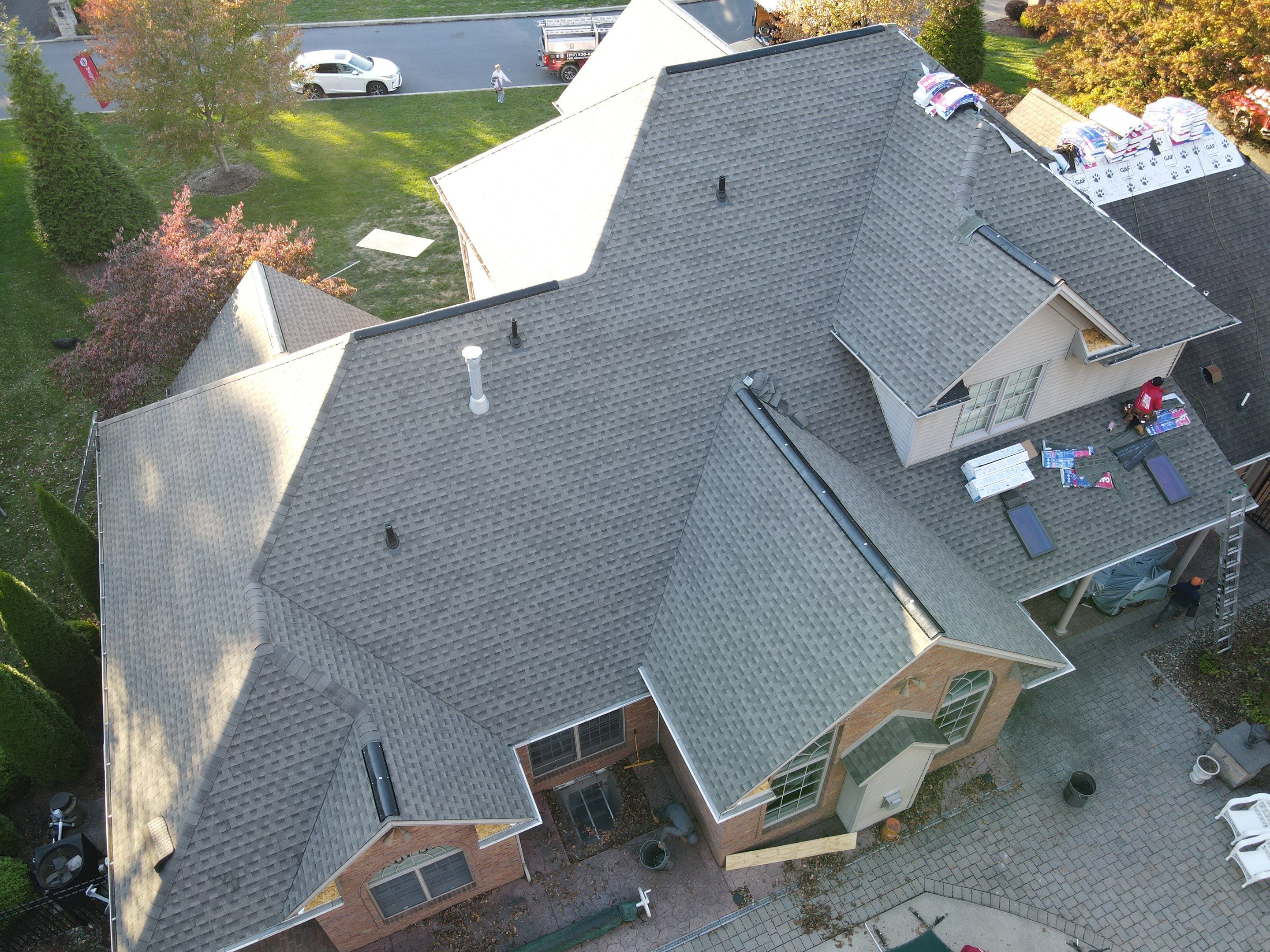 GAF SYSTEM INSTALL WEATHERED WOOD  by Teflon Roofing