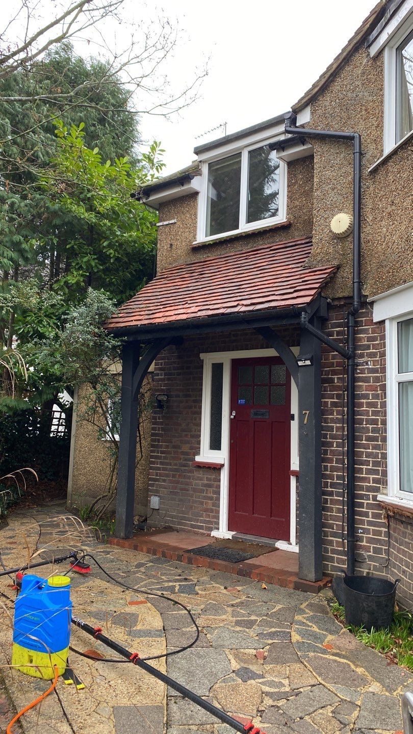 Driveway And Patio Clean using honda 21 ltr/min by Ges Exterior Cleaning ltd