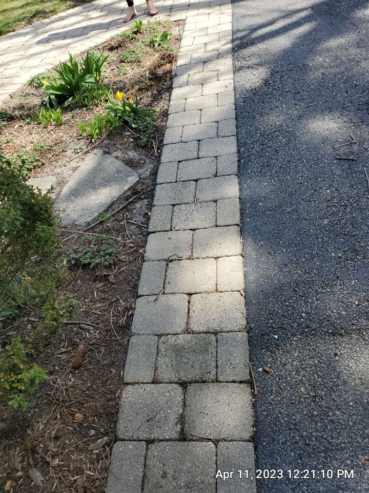 Brick paver clean, sand and seal.  using Surebond SB-1300 by Northern Power Washing LLC.