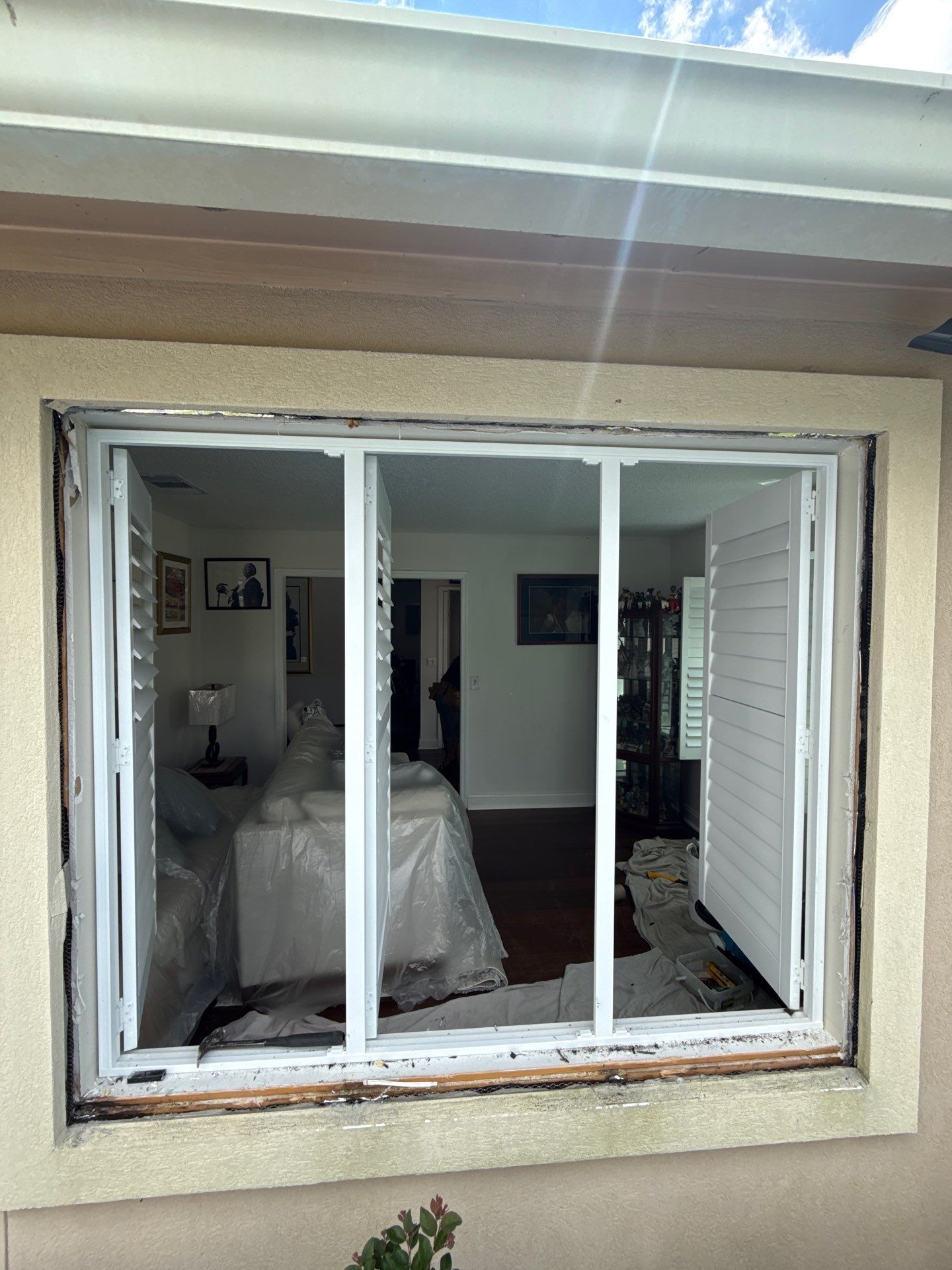 Custom Window Replacement and Plantation Shutter Installation in Jacksonville by Windows & Doors Store