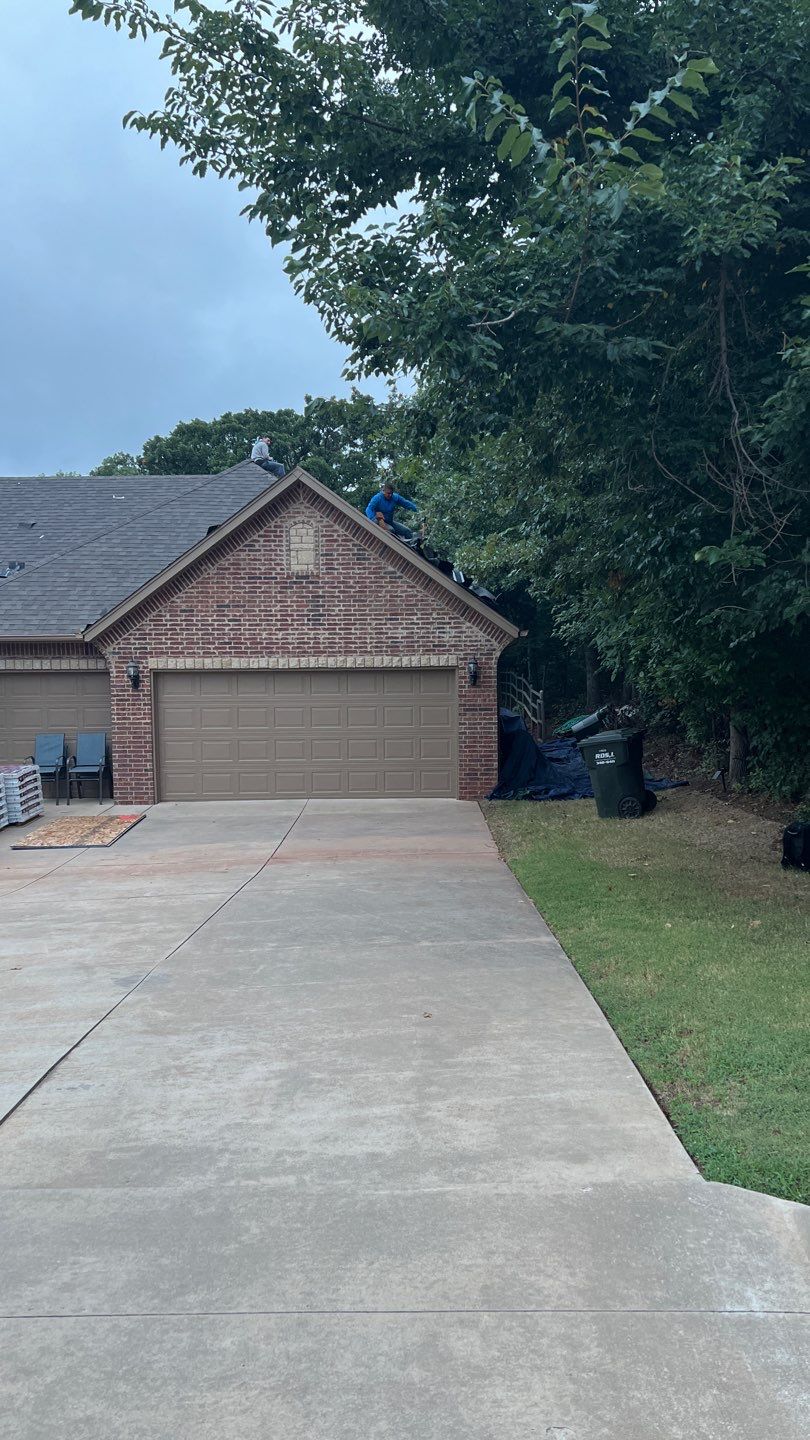 Residential Roofing Installation using GAF Natural Shadow  by A & H Roofing and Contracting