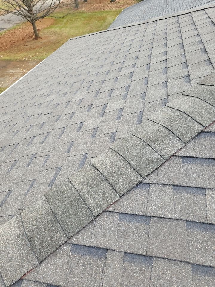 ATLAS PINNACLE COLOR: PRISTINE SCOTCHGARD WEATHERED DRIP EDGE: MUSKET BROWN by Eagle Eye Roofing