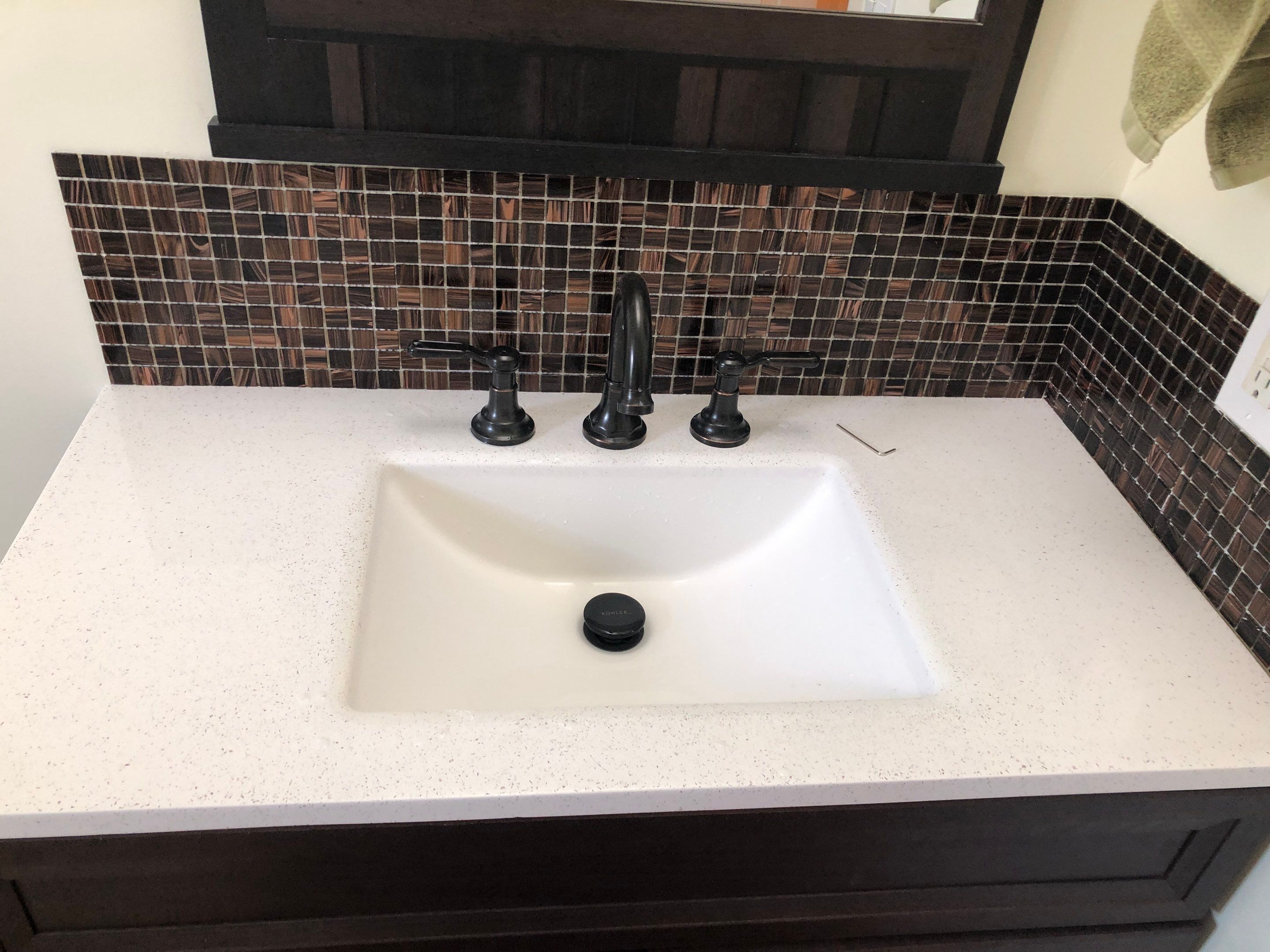 Bathroom Remodel using Tile by Home Concepts Construction