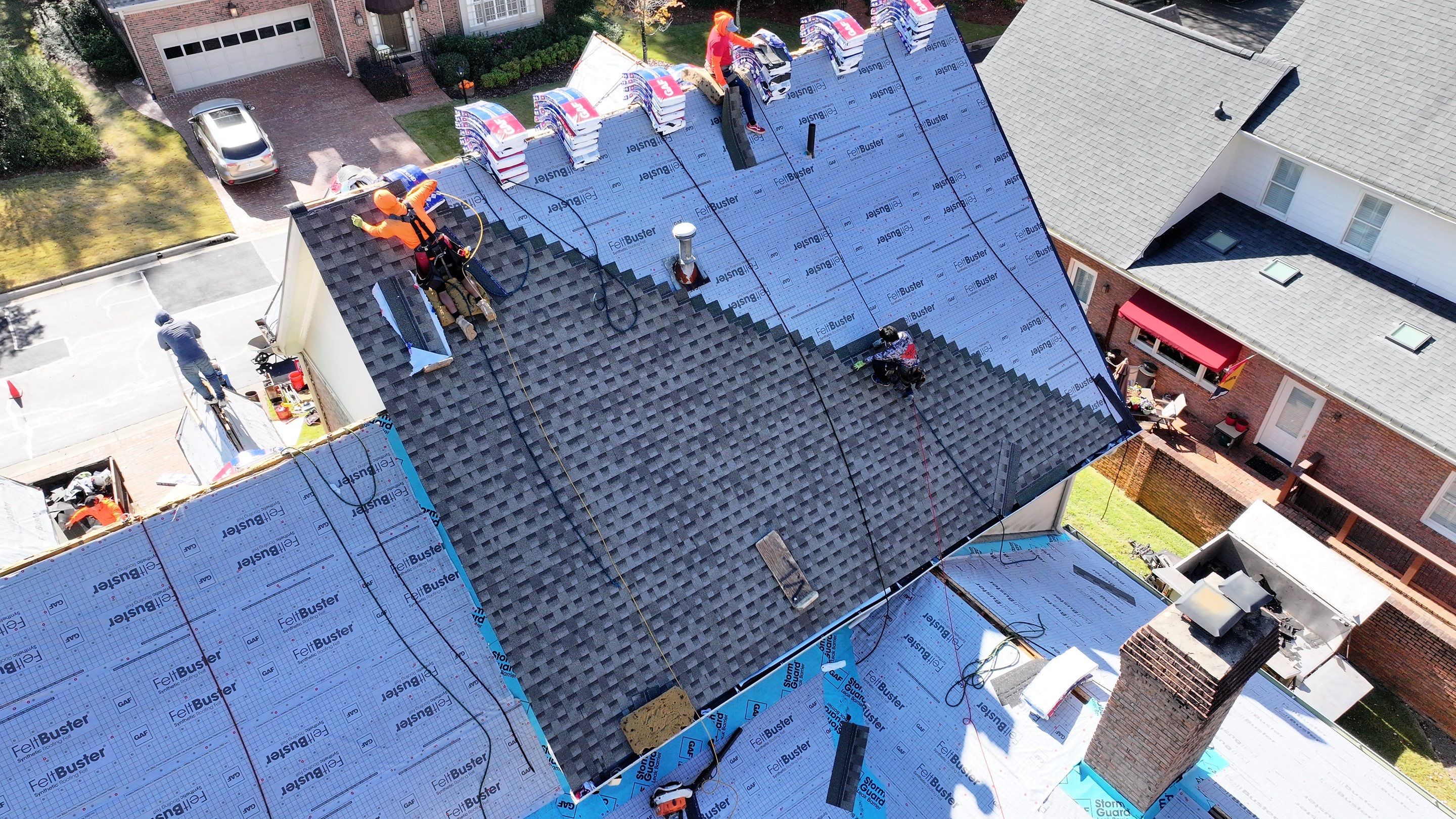 GAF HDZ Timberline Weathered Wood by Element Pros Roofing, LLC