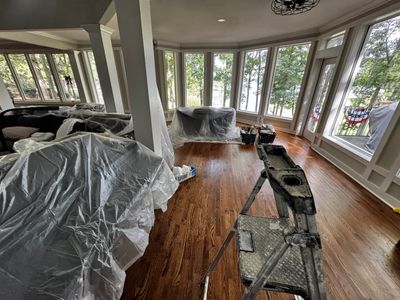 Ceiling Drywall Repair and Interior Painting in Eatonton