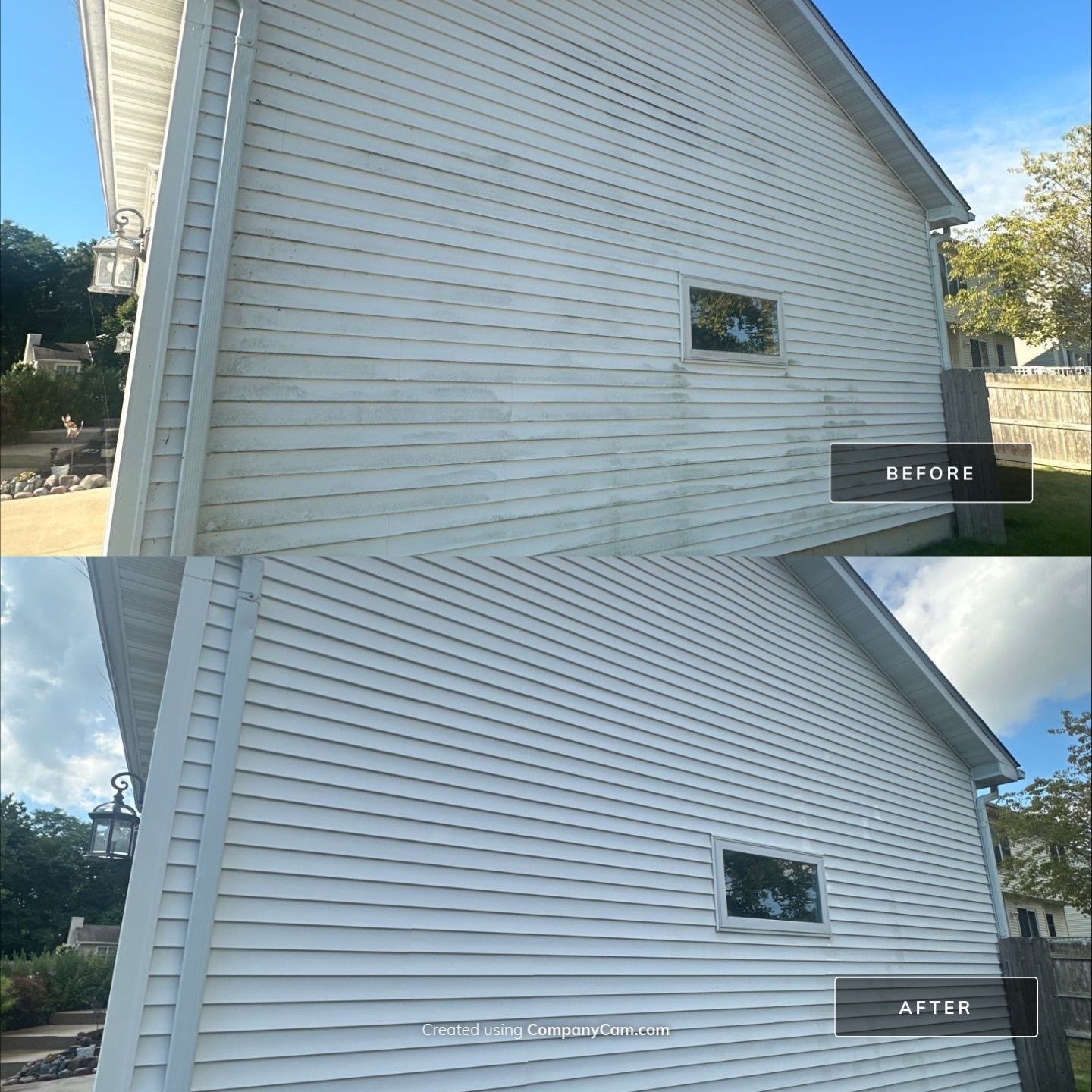 Project in Pleasant Prairie by Simmons Power & Soft Washing