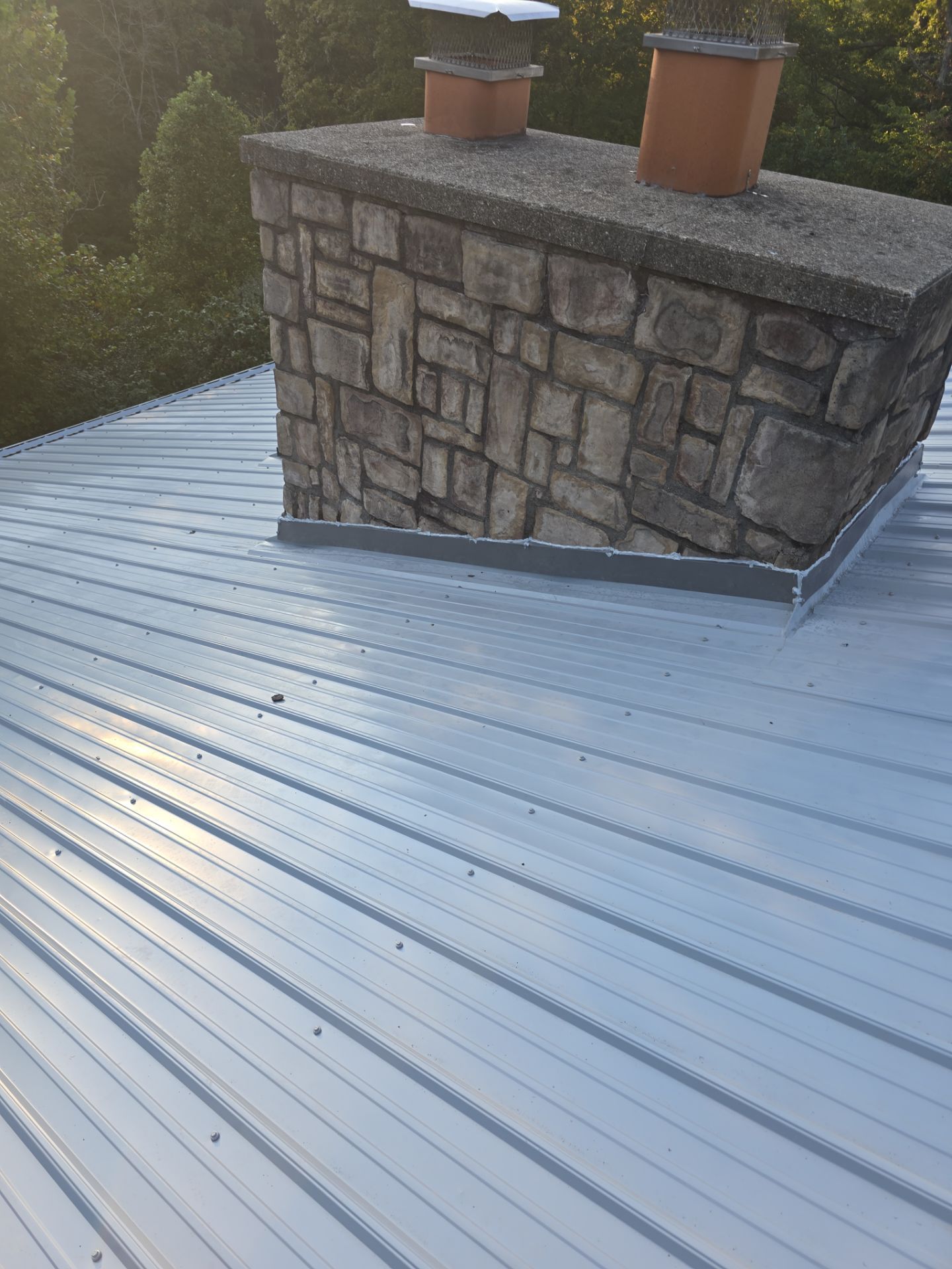 Residential Roofing Installation using Metal by Rainstoppers Roofing