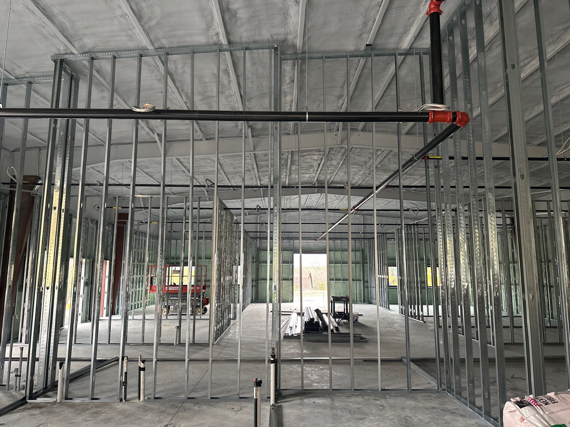 Commercial Building using Closed Cell Spray Foam by NYS Foam & Energy