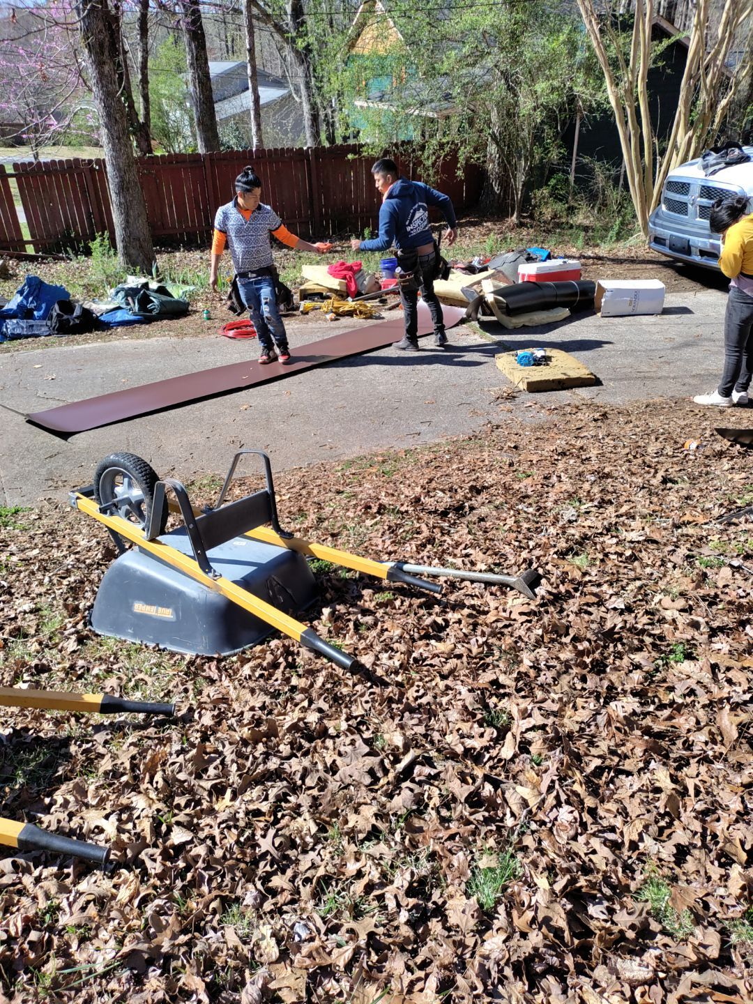 Residential Roofing Installation using Owens Corning by Inspector Roofing and Restoration