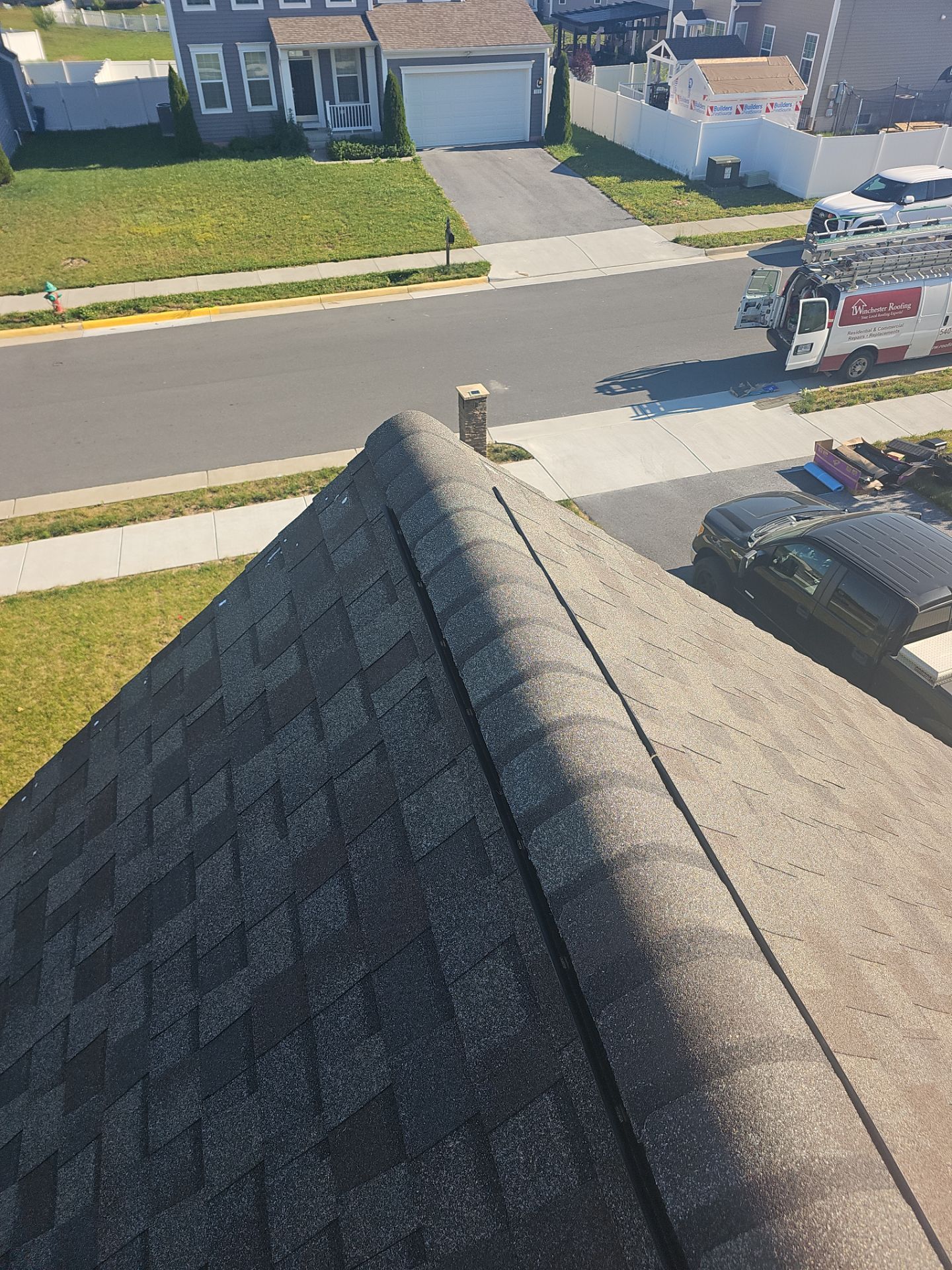 Roof Repair - Ridge Vent and Vent Flashing Boot Replacement by Winchester Roofing