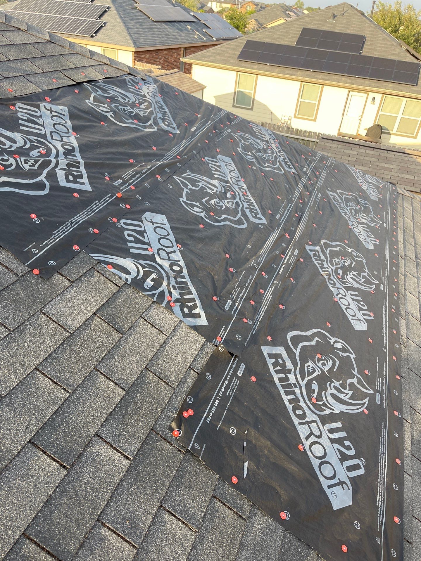 Residential Roofing Repair using Owen's Corning Duration (Lifetime) Shingles by Roof Repair Company