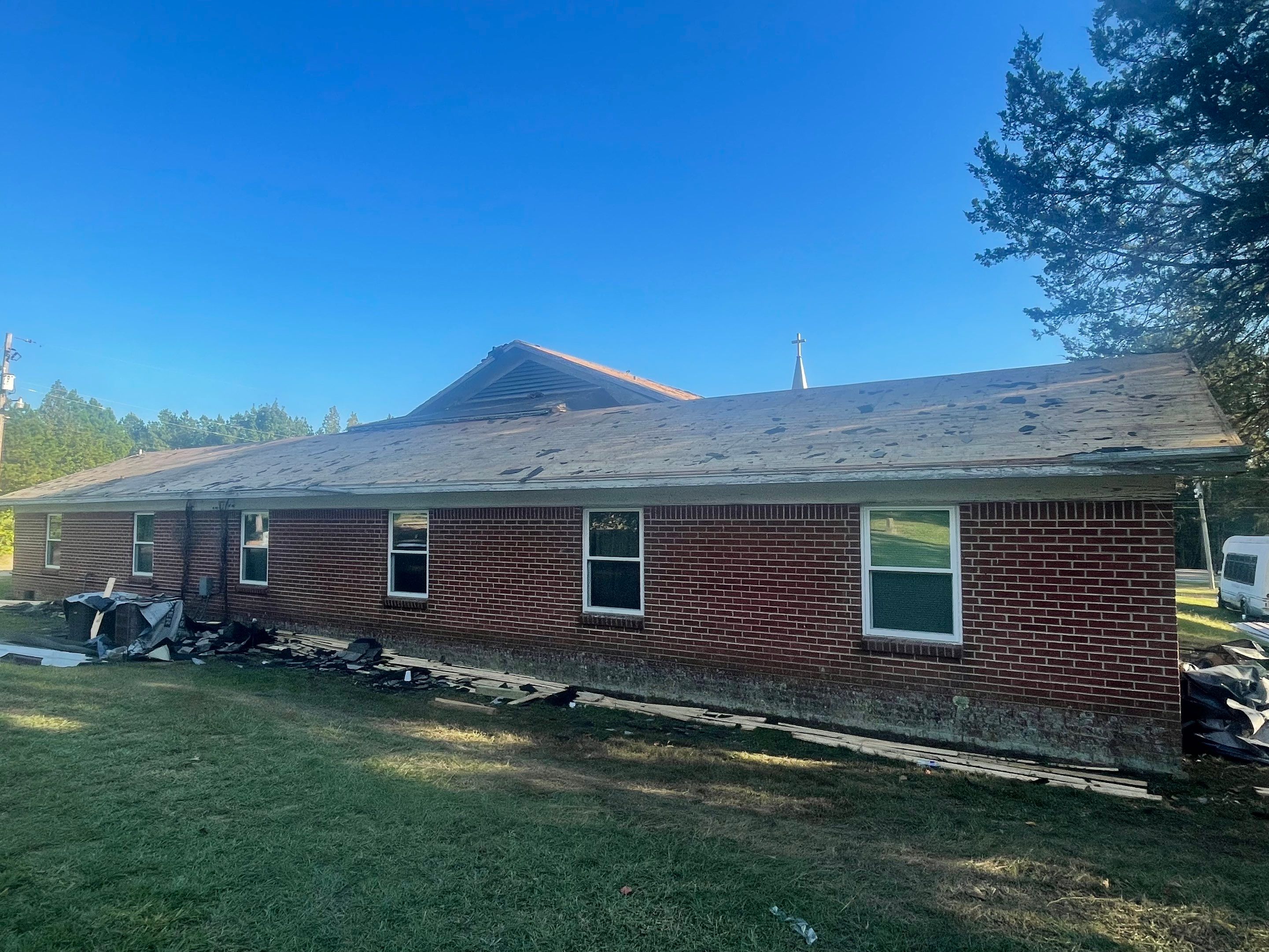 Residential Metal Roof Replacement using Reed's Metals: 26 GA. Colored Residential Metal Panels (Barn Red) by Hostetler Roofing