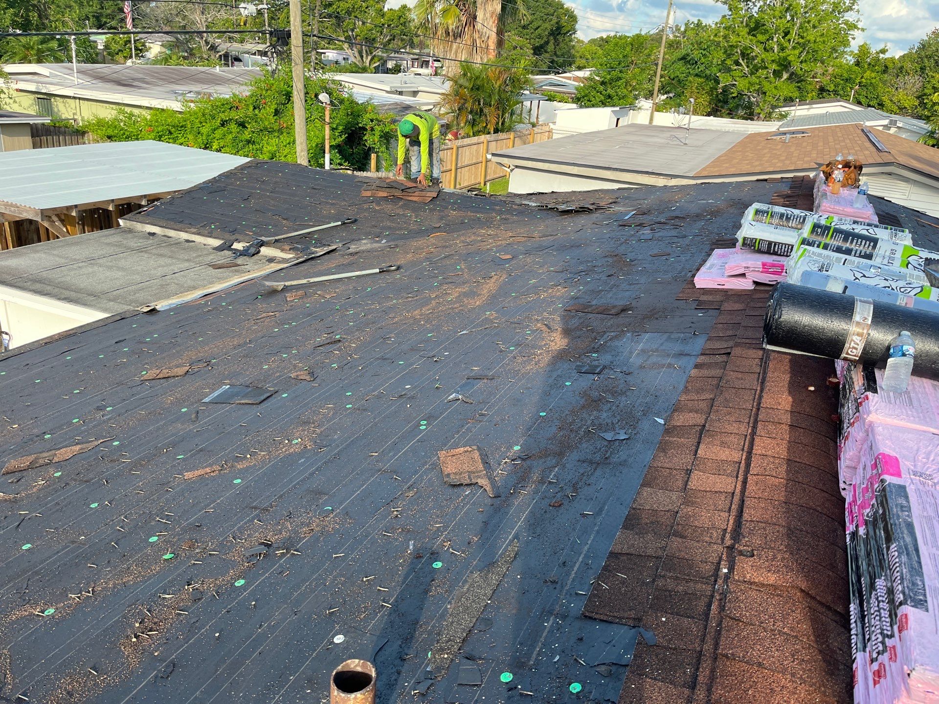 Project in Pinellas Park 33782 by Mitchell Roofing Company LLC
