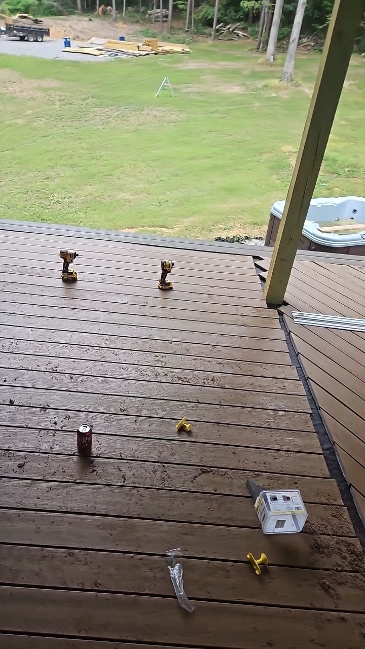 Composite Porch by Pillar and Pine