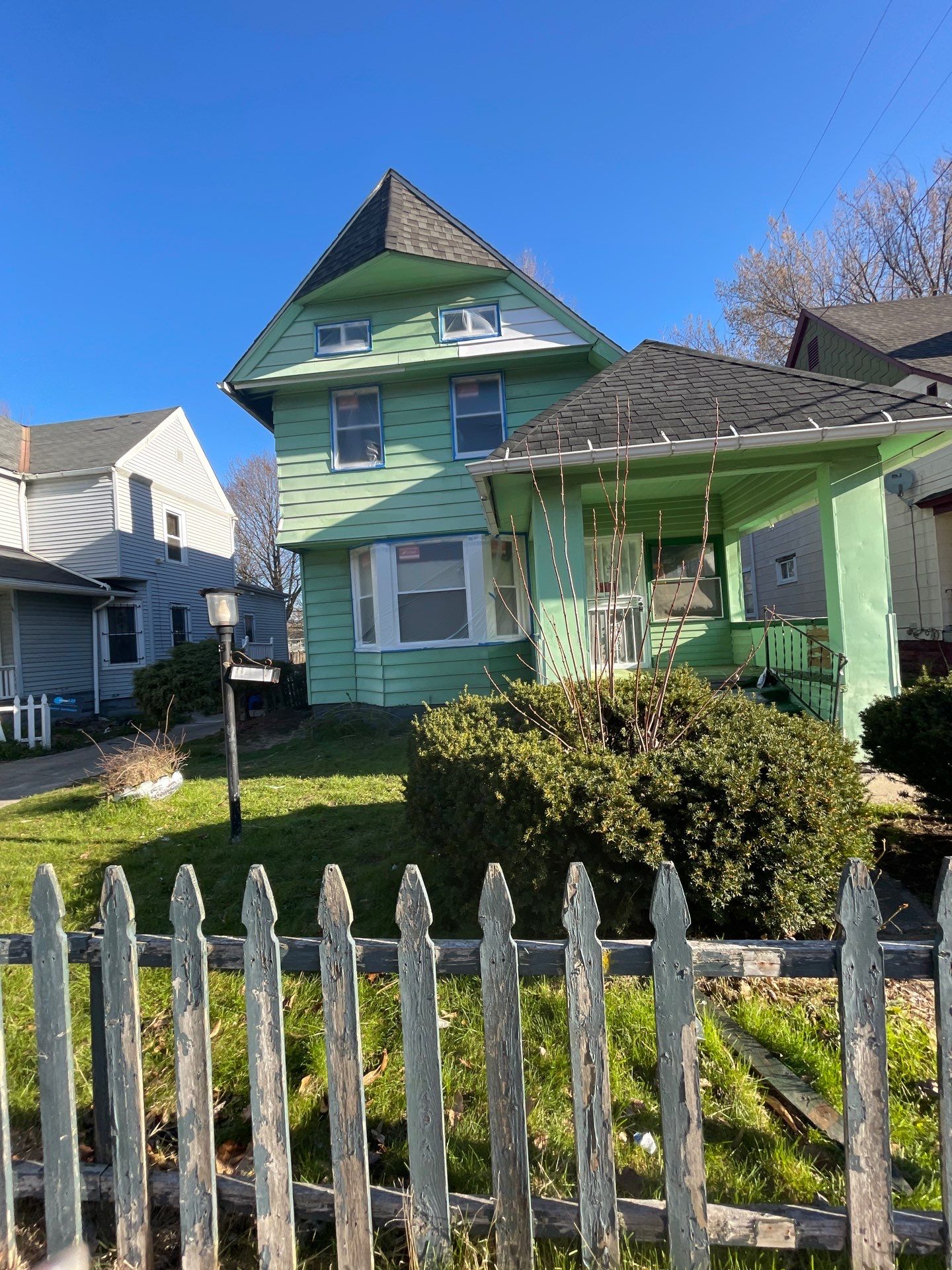 Exterior Painting using Benjamin Moore Element Guard by Callaway Contracting LLC