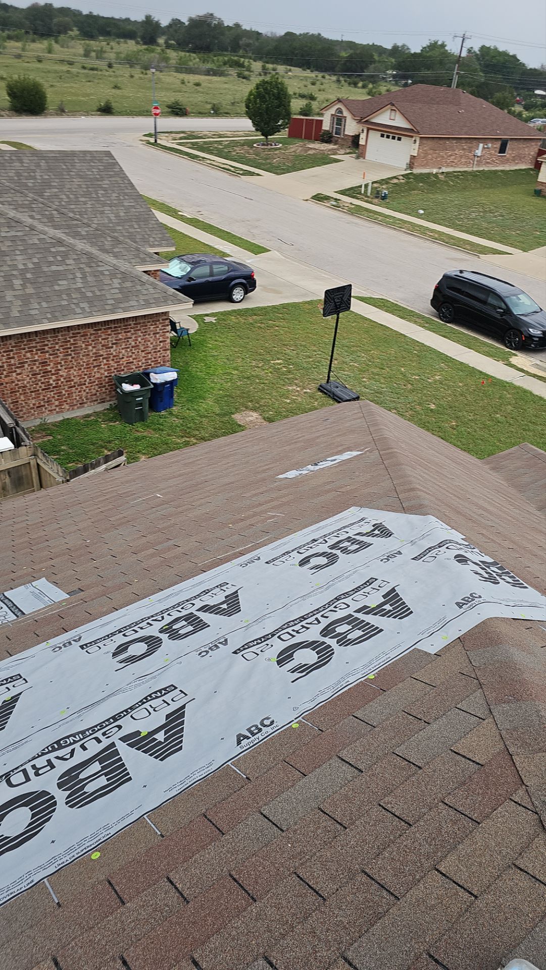 Residential Roof Replacement using GAF - Natural Shadow - Weathered Wood by Action Exteriors Austin