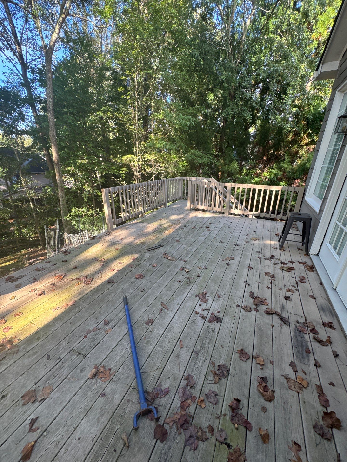 Custom Multi-Level Composite Deck and Sunroom Addition in Suwanee by Swift Home Renovations 