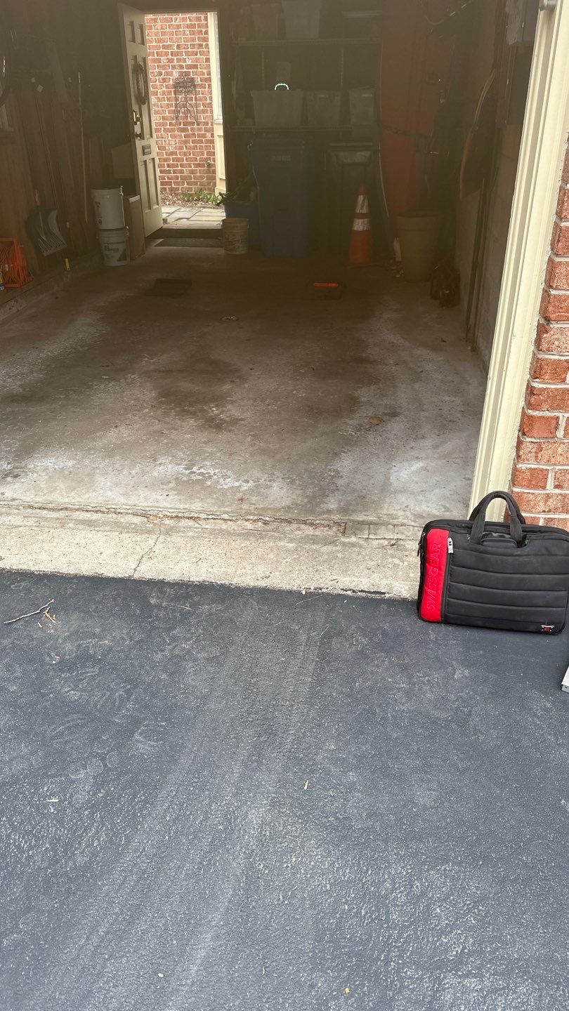 Silverado garage floor coating  by NG Masonry & Construction LLC