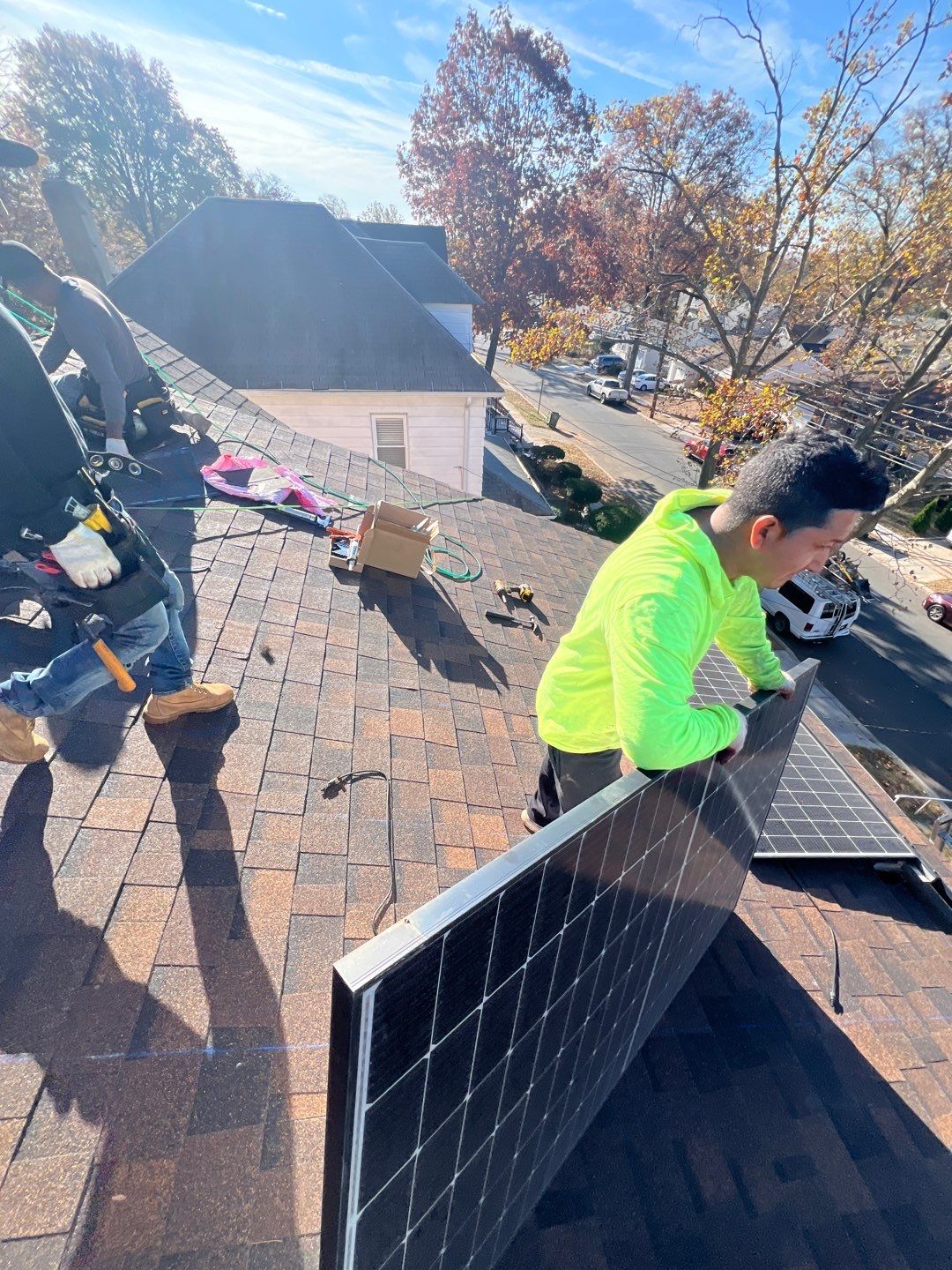 Autumn Harvest Shingles by Reimagine Roofing
