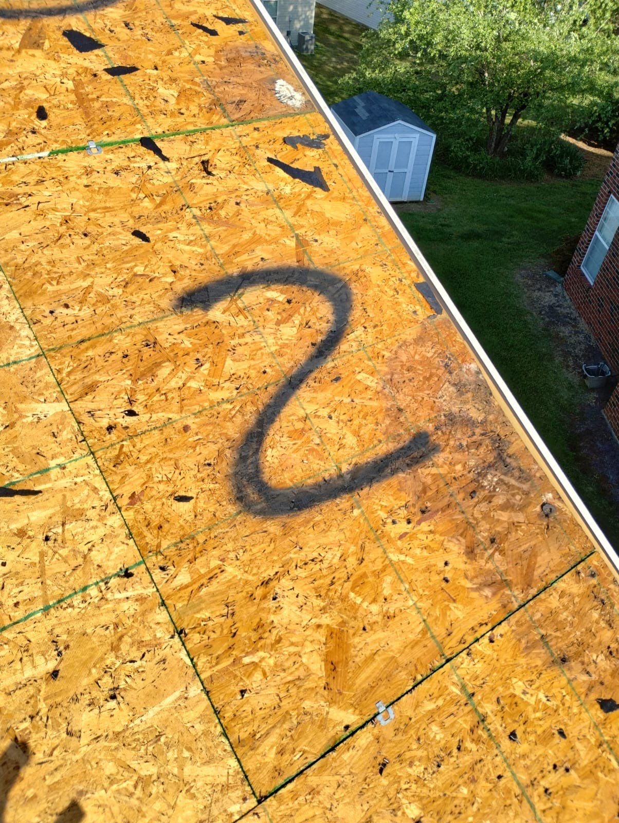 Roof replacement by hail and wind damage by Just Brilliant Restoration JBR