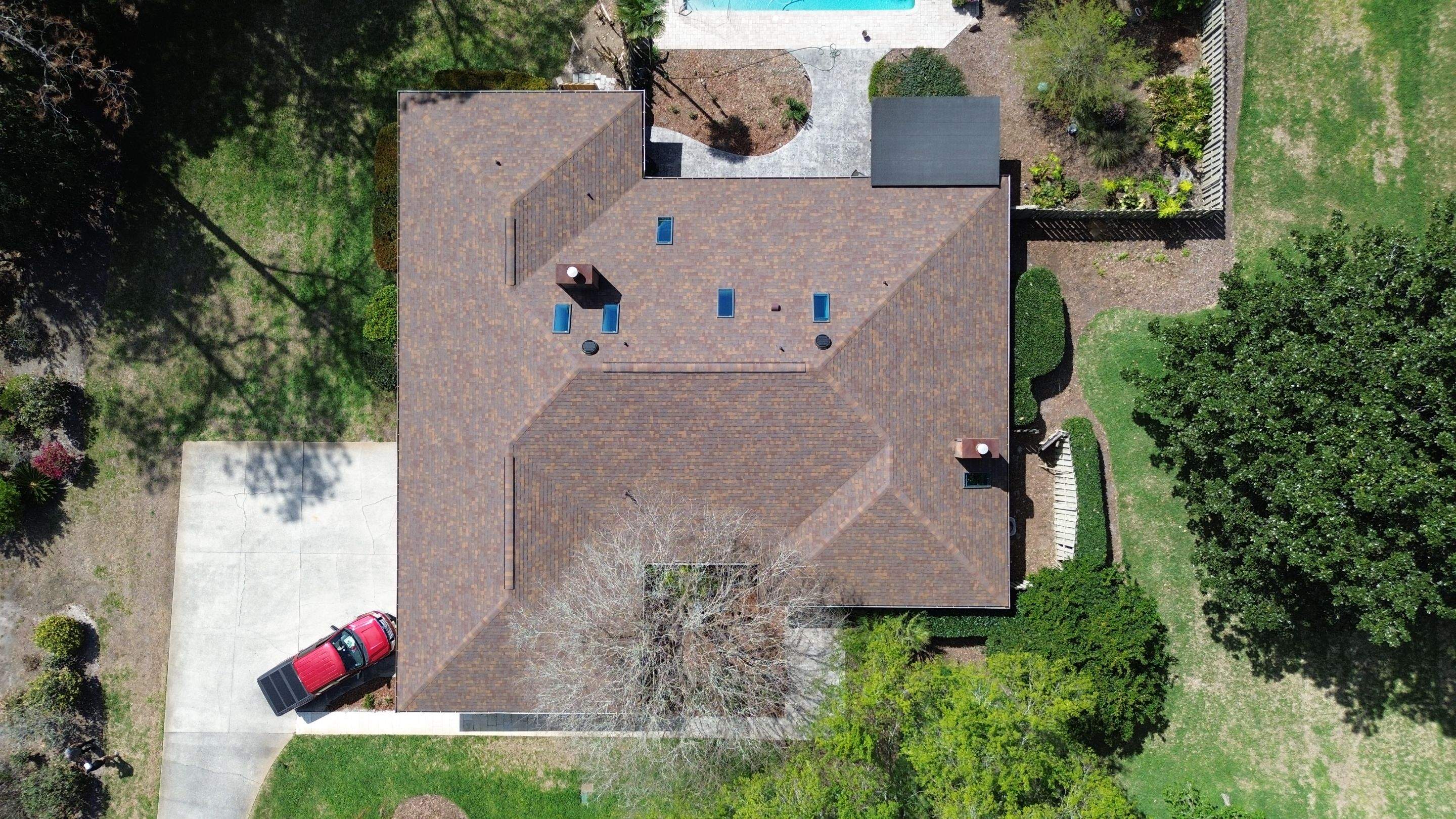 Sedona Canyon shingle roof replacement in Gainesville FL by Brehm Roofing