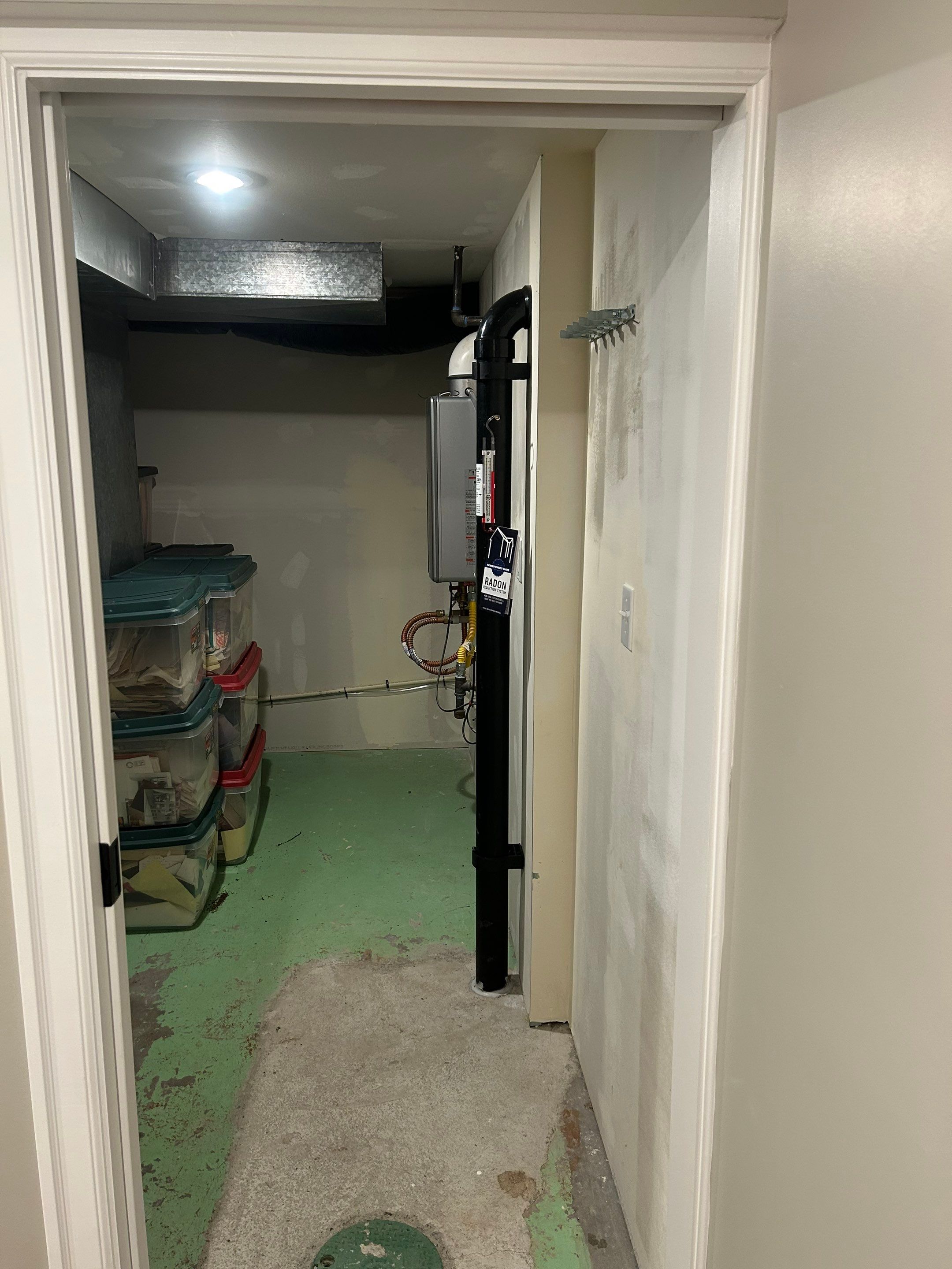 Subslab Radon System by JustRadon.Com