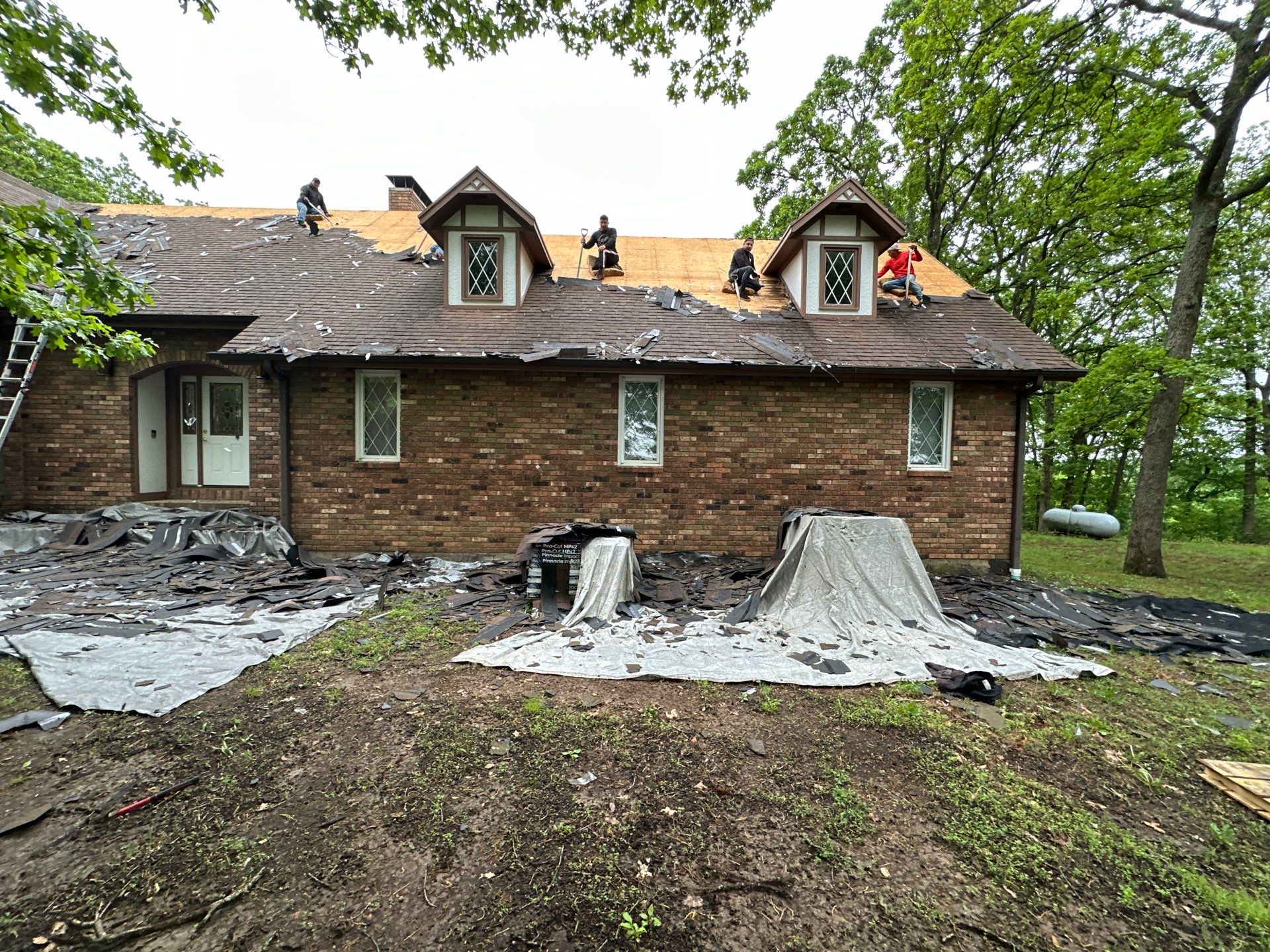 Residential Roofing Install - Atlas Pinnacle Pristine Shingles - Color Weathered Wood  by Titan Commercial & Residential Roofing 