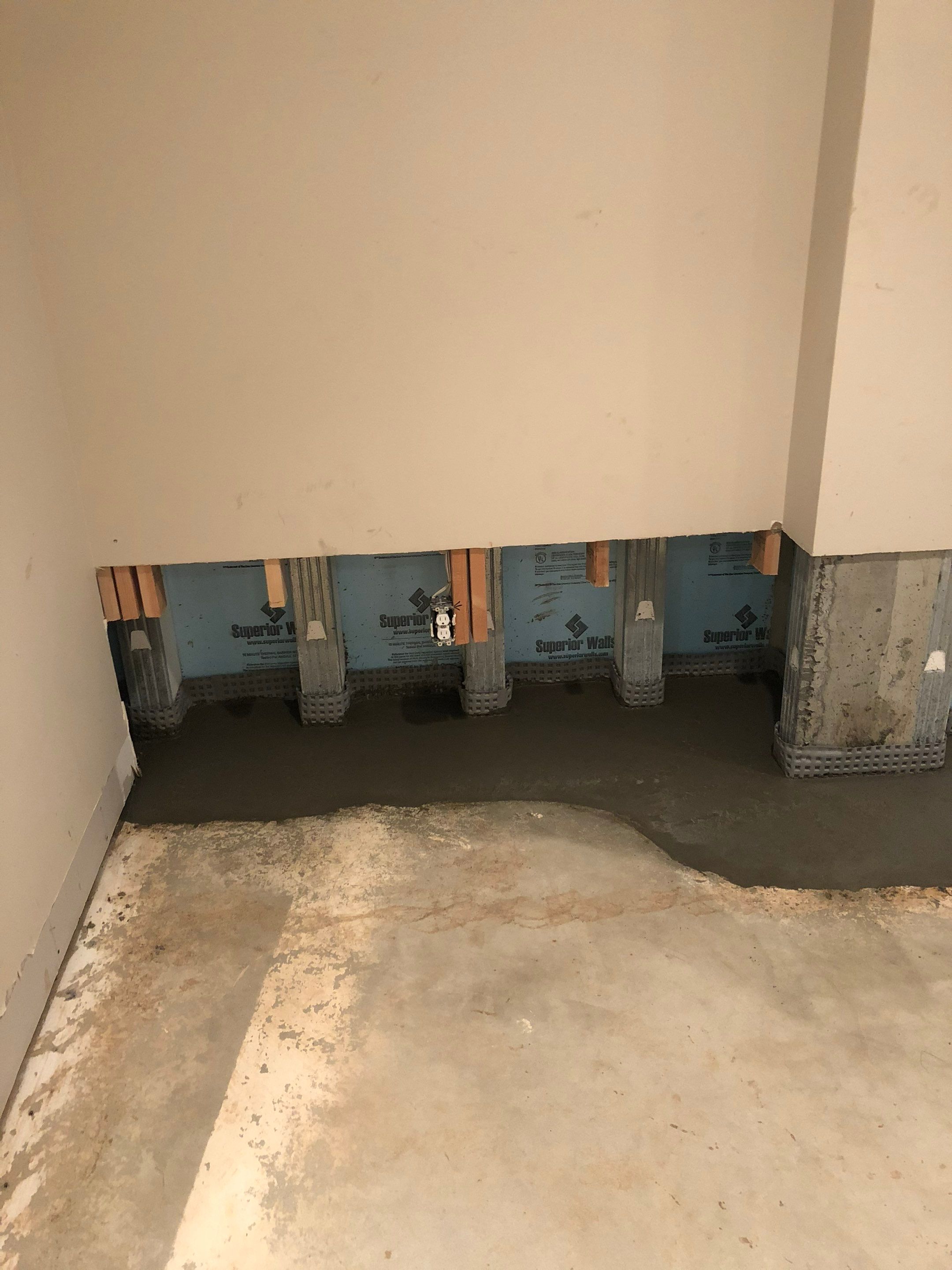 Interior French Drain Job in Summit, NJ by Pure Service Pro, LLC 