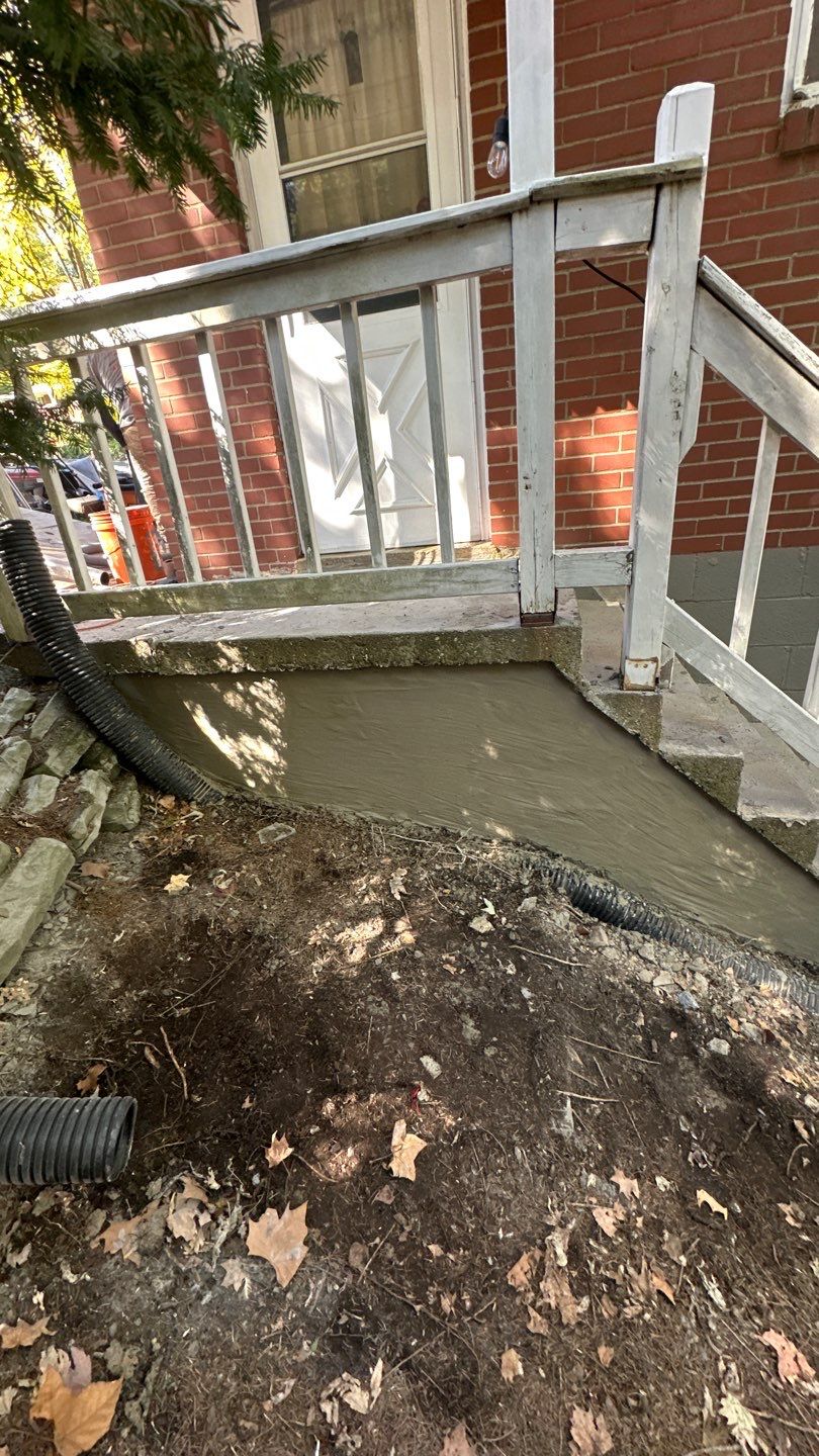 Garage + Steps + structural Repair Project in Pittsburgh by Floors in a Day, Inc